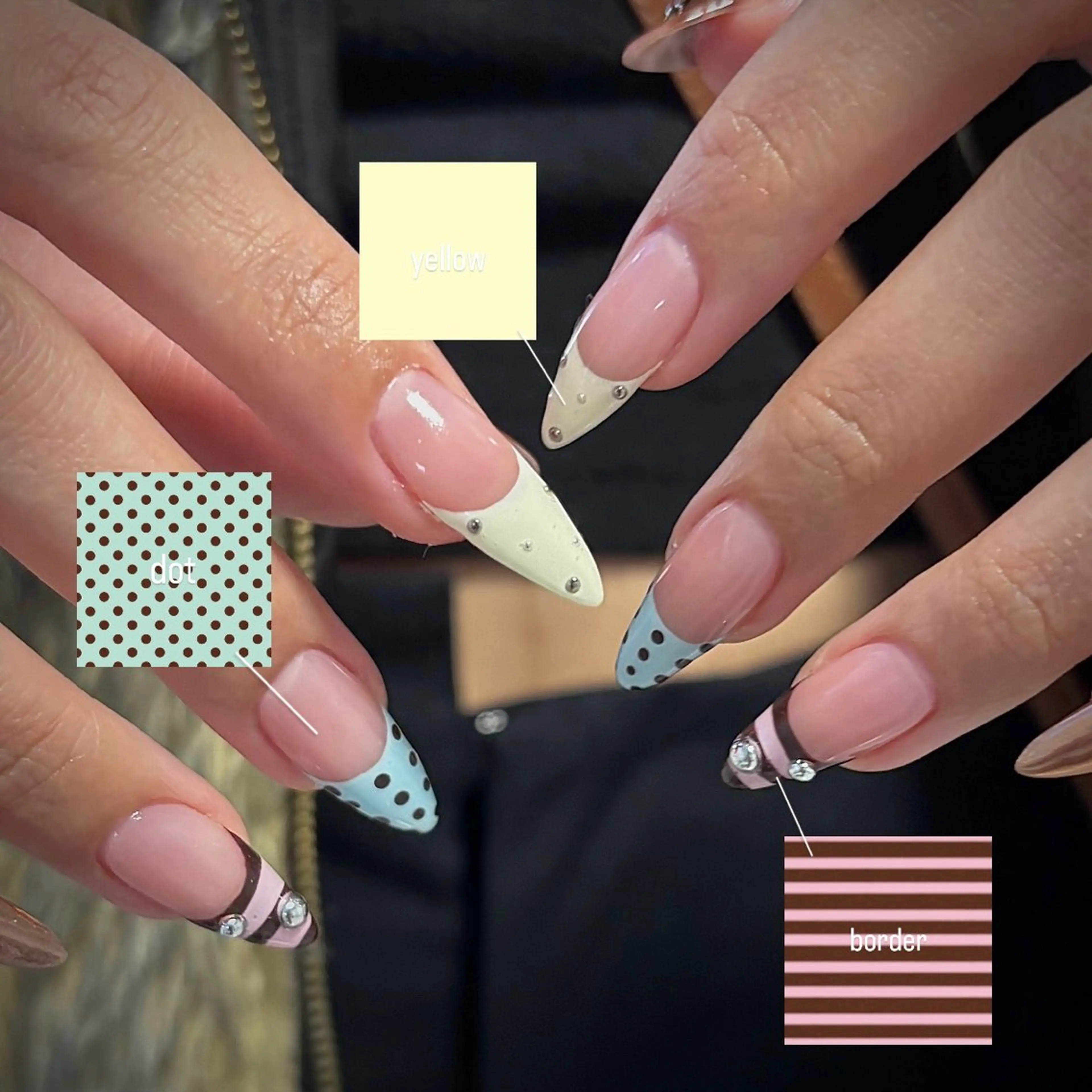 ネイル 鈴木 結奈のネイルデザイン