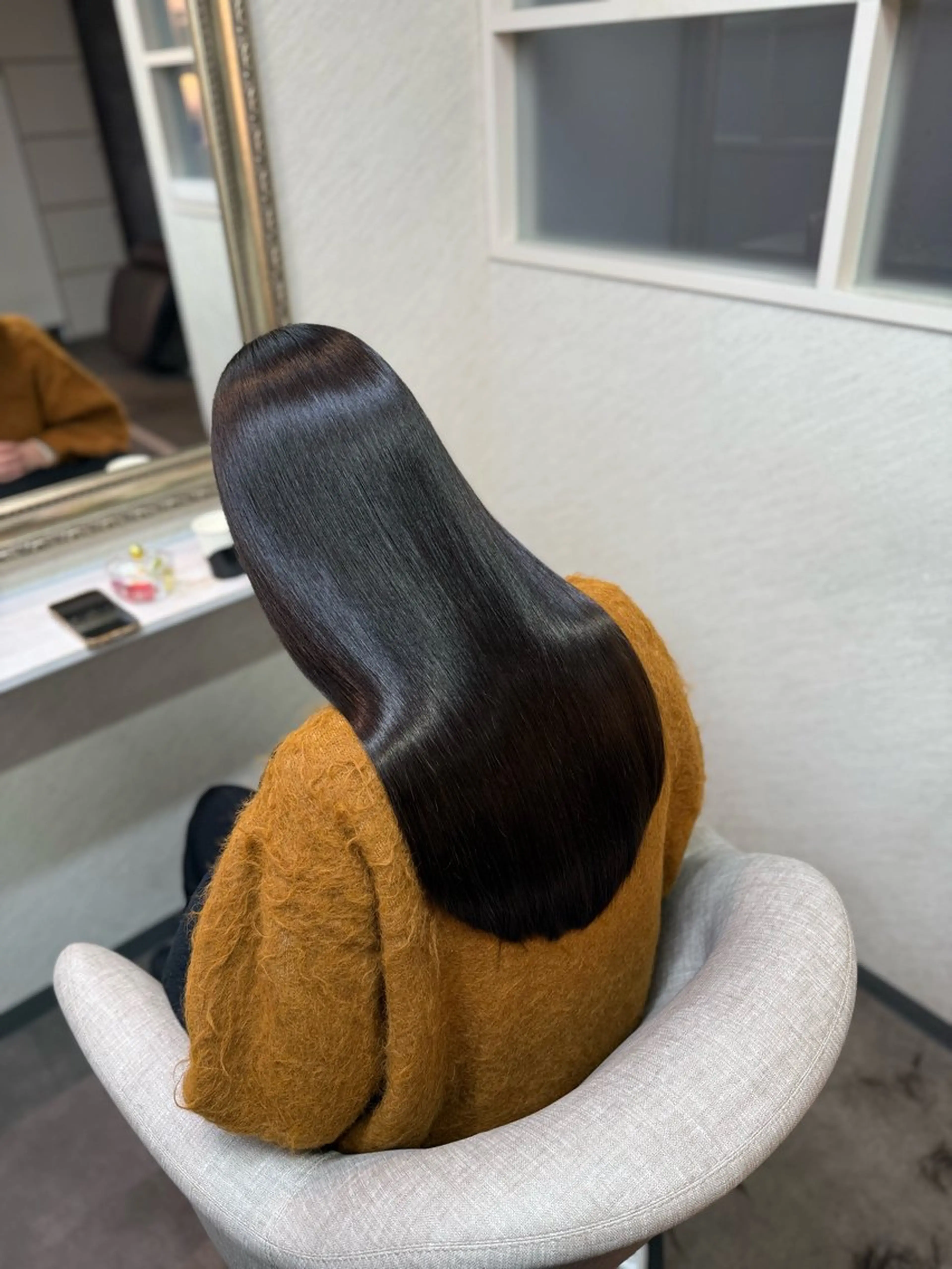 ロング 髪質改善/縮毛矯正 アンナ🍊のヘアスタイル