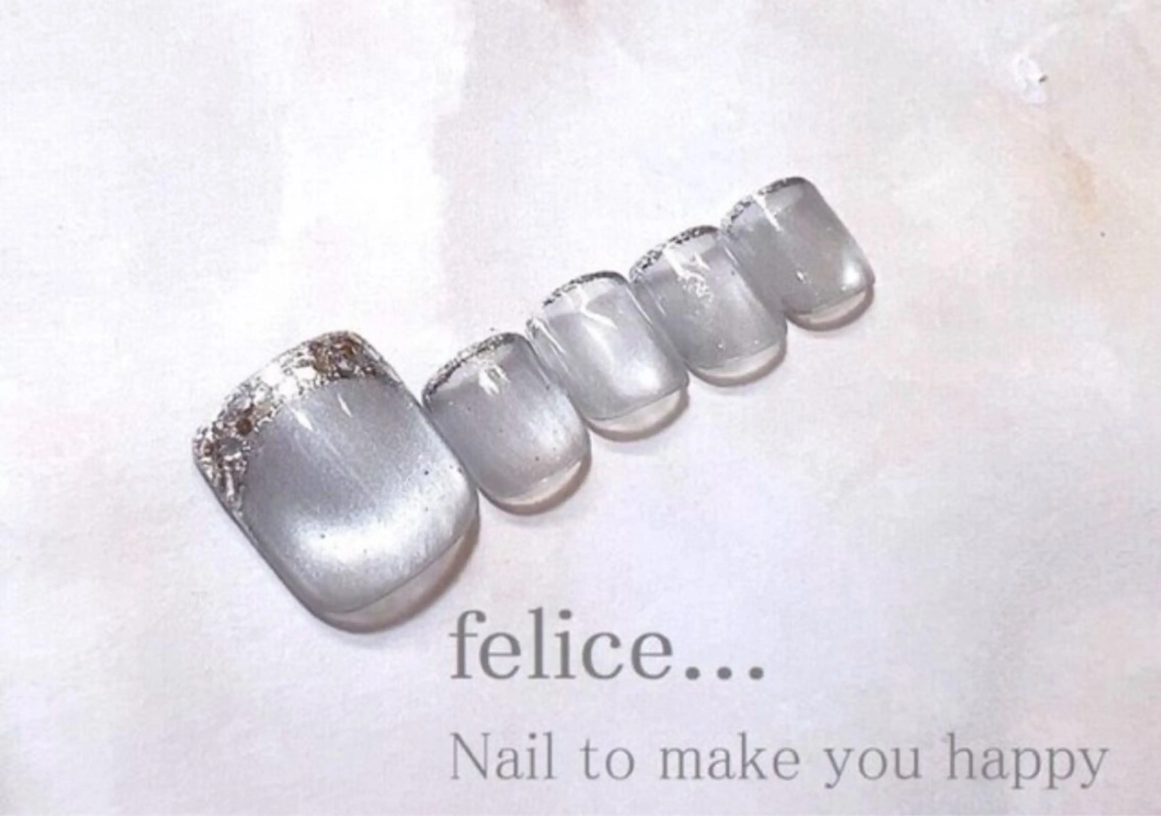 ネイル フットネイル Y U Aのネイルデザイン