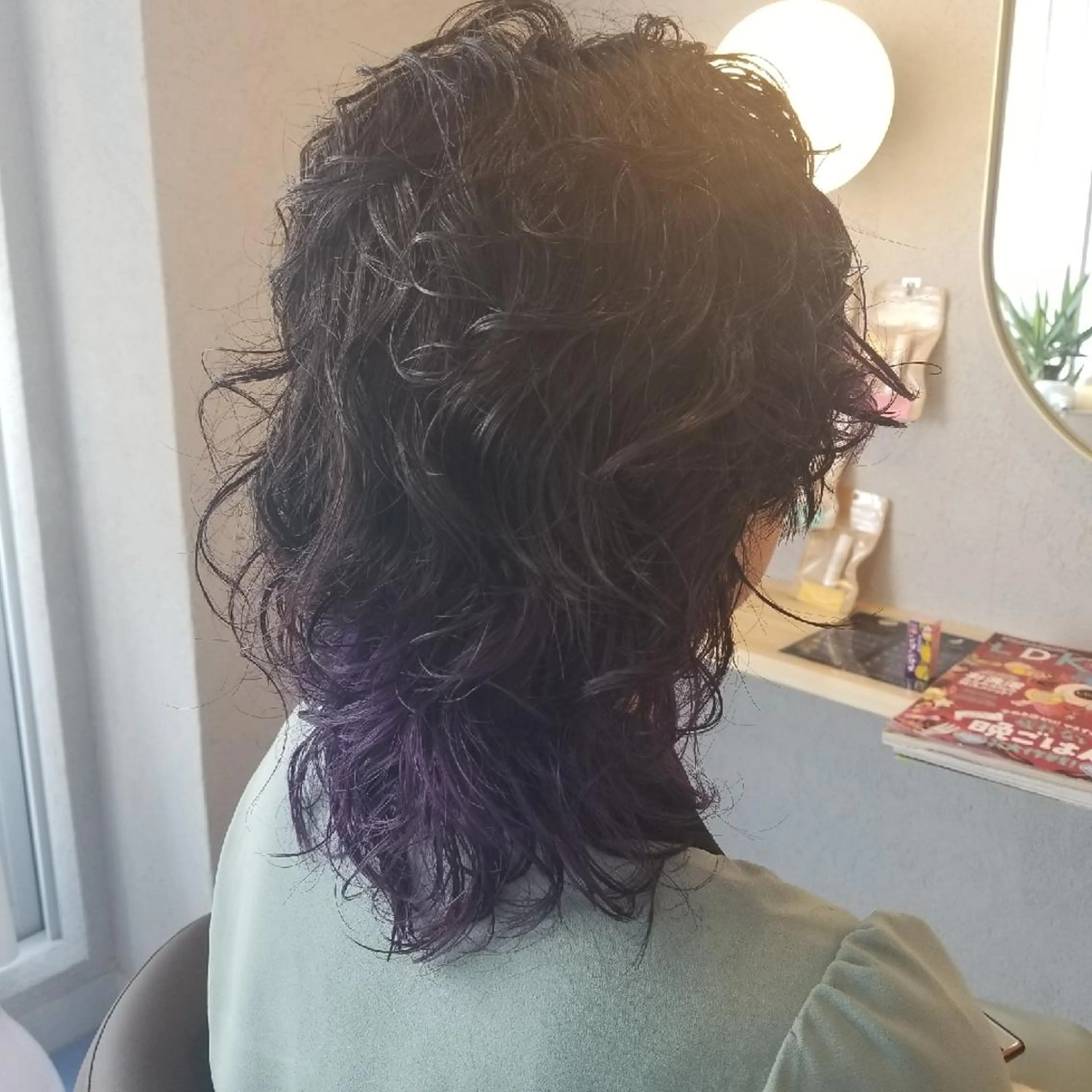 ミディアム パーマ           akaneのヘアスタイル