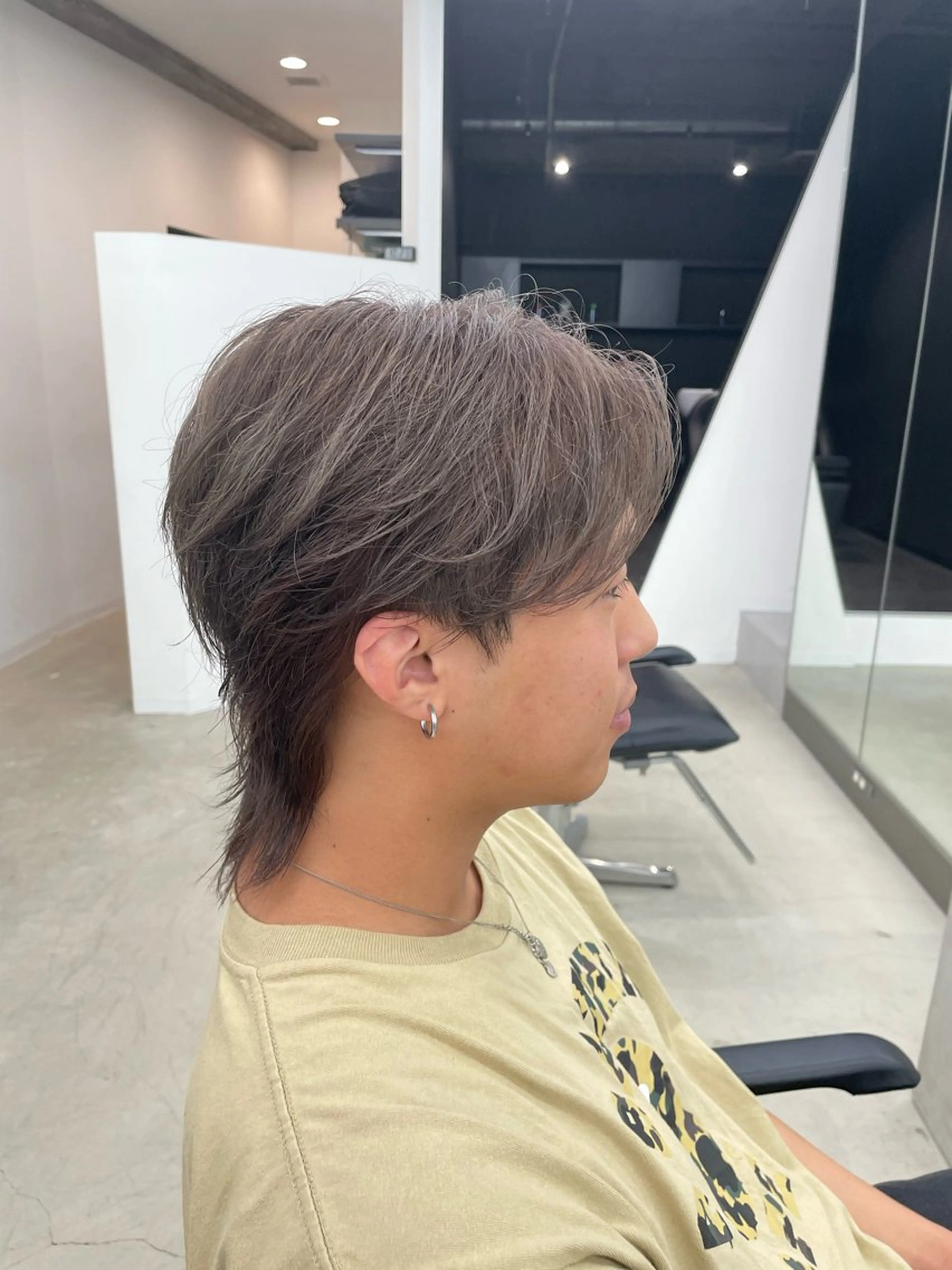 ショート カラー メンズ Ace men's salon岐阜店所属・🔥メンズ特化美容師 パーマのヘアスタイル