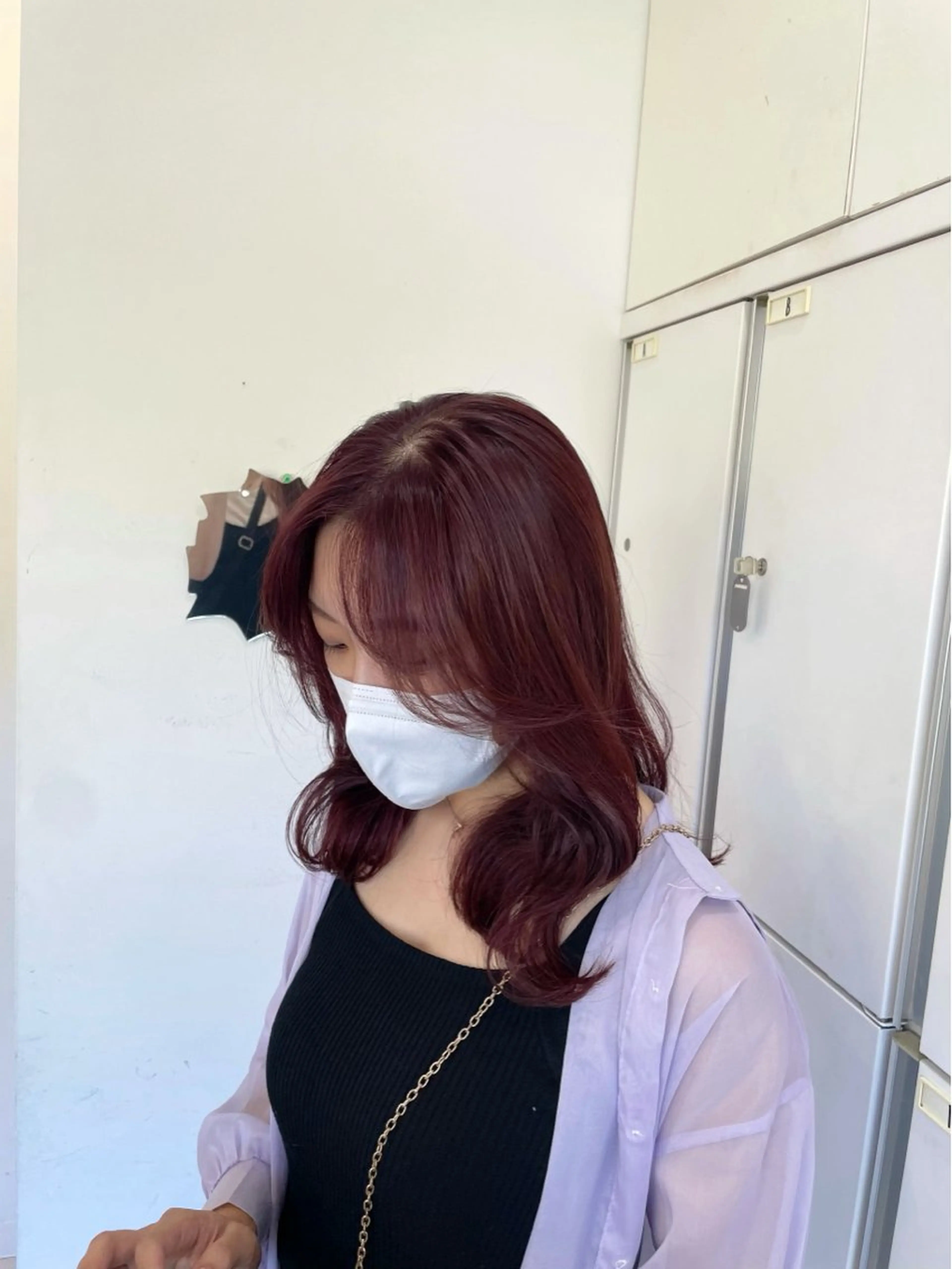 セミロング カラー nanaka :のヘアスタイル