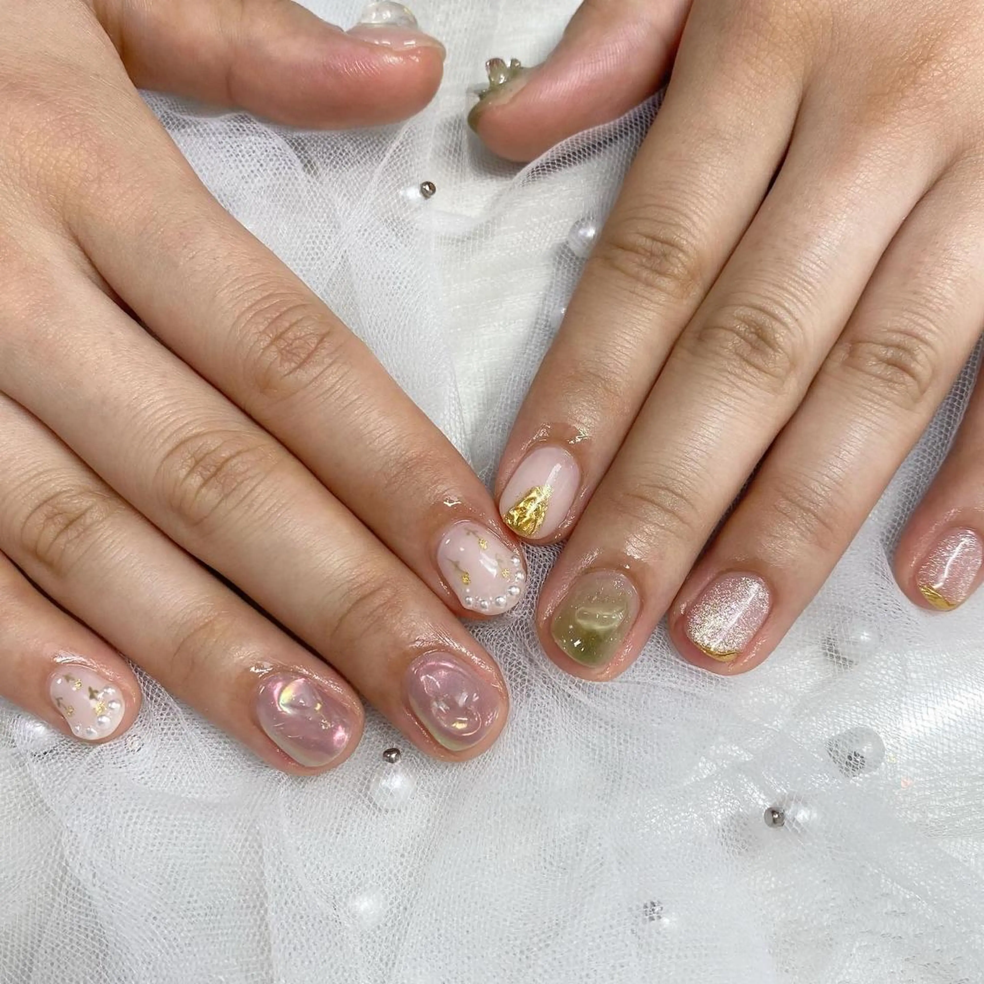 ネイル I P'ink nail salon所属・I pinknail 韓国風·持ち込み専門のネイルデザイン