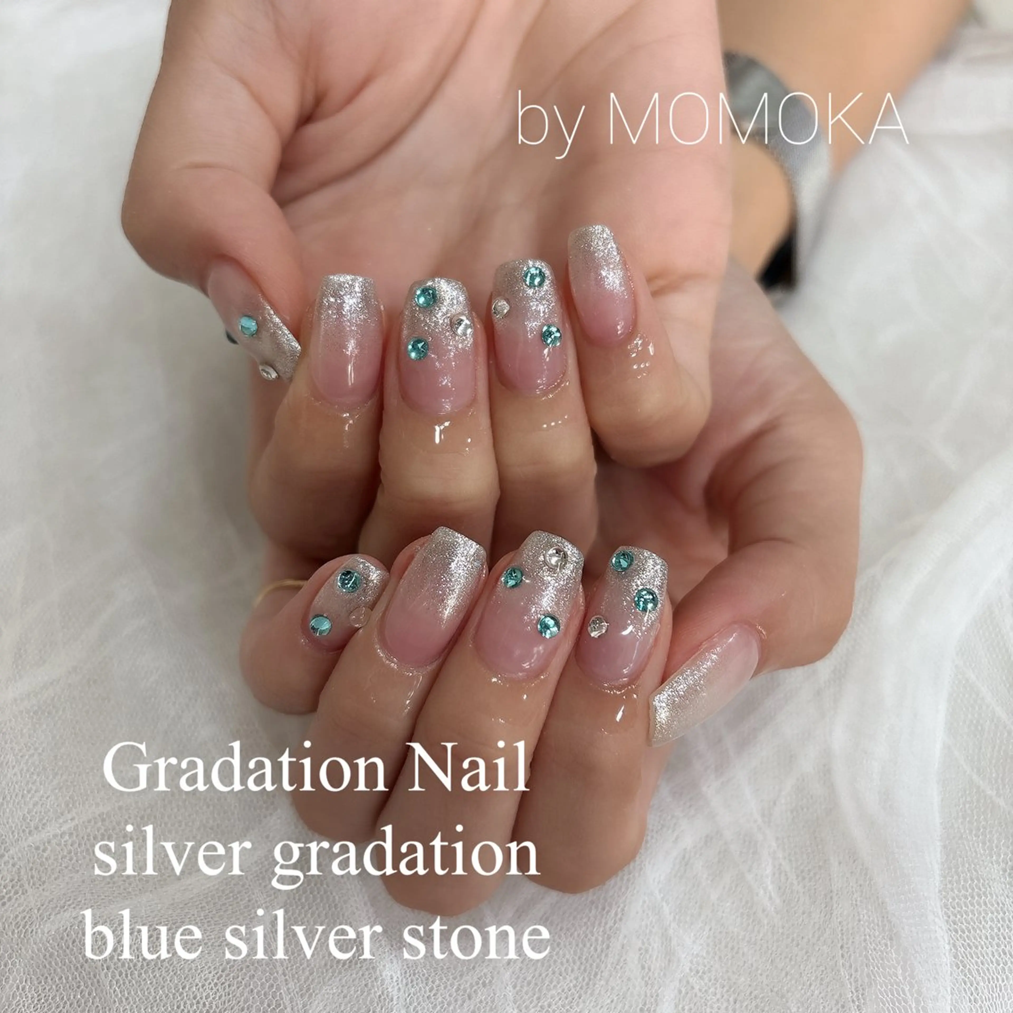 ネイル グラデーション ハンドネイル momoka_nails所属・Momo Nailsのネイルデザイン