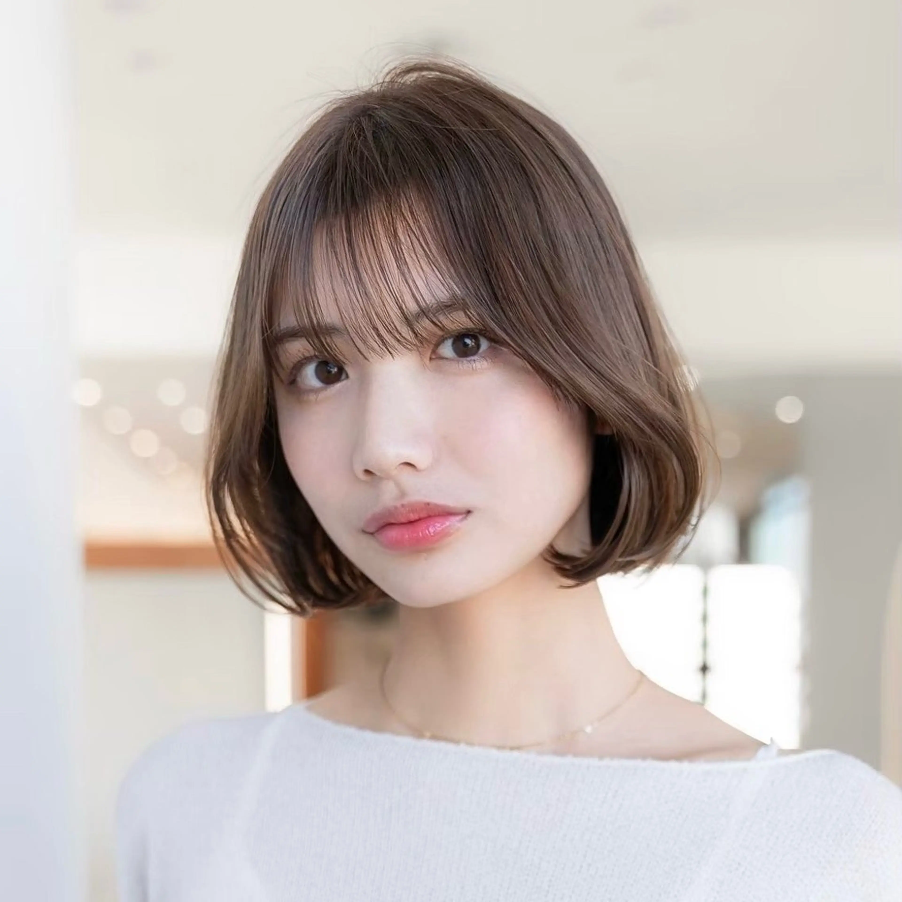 💇♀️【本日3名限定】カット+カラー+2Stepトリートメント🌿乾かすだけでキマる垢抜けボブ✂︎ 当日予約OK✨の写真