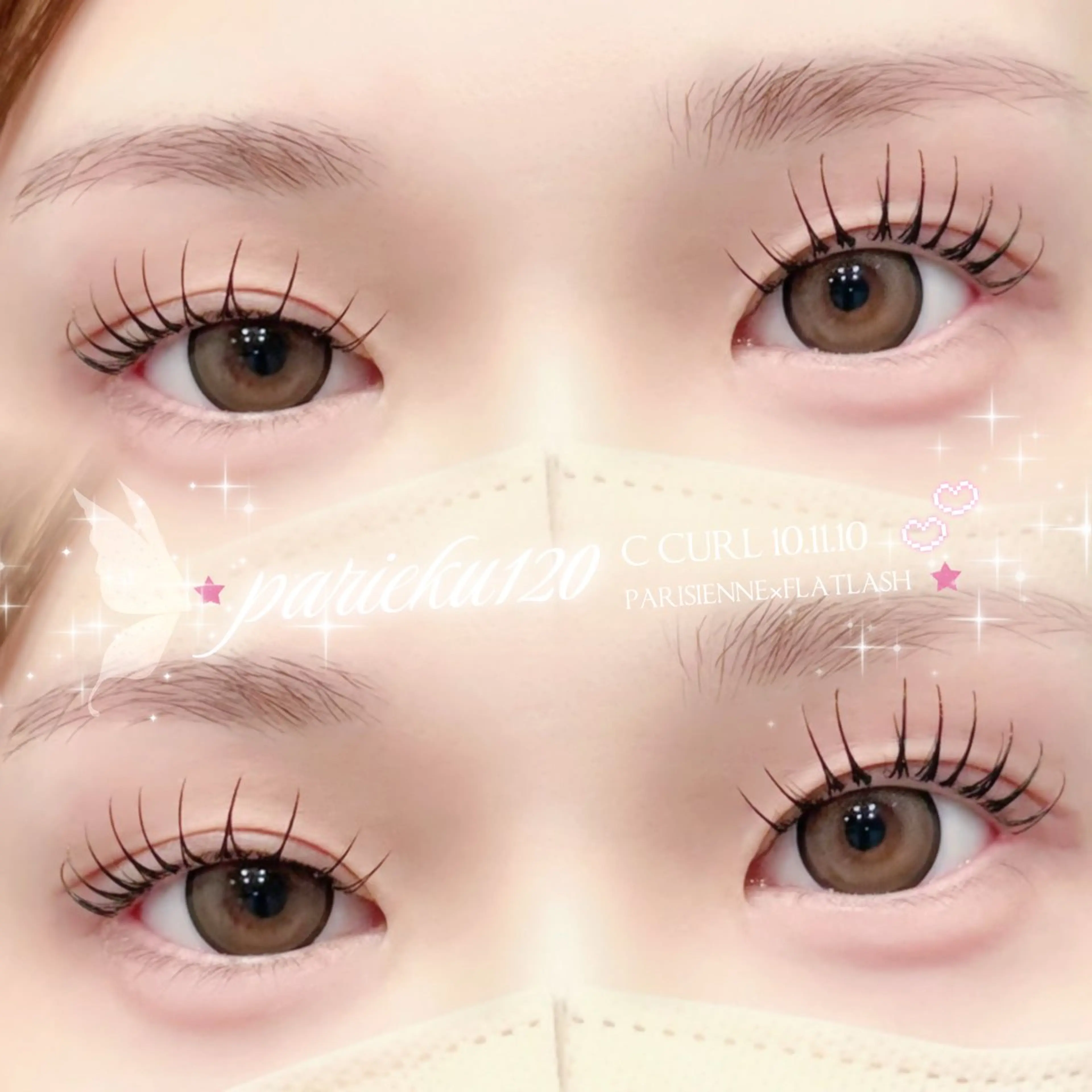 マツエク・マツパ マツパ SALON VILLAGE Yokohama店所属・mio🕊 横浜eyelistのマツエク・マツパデザイン