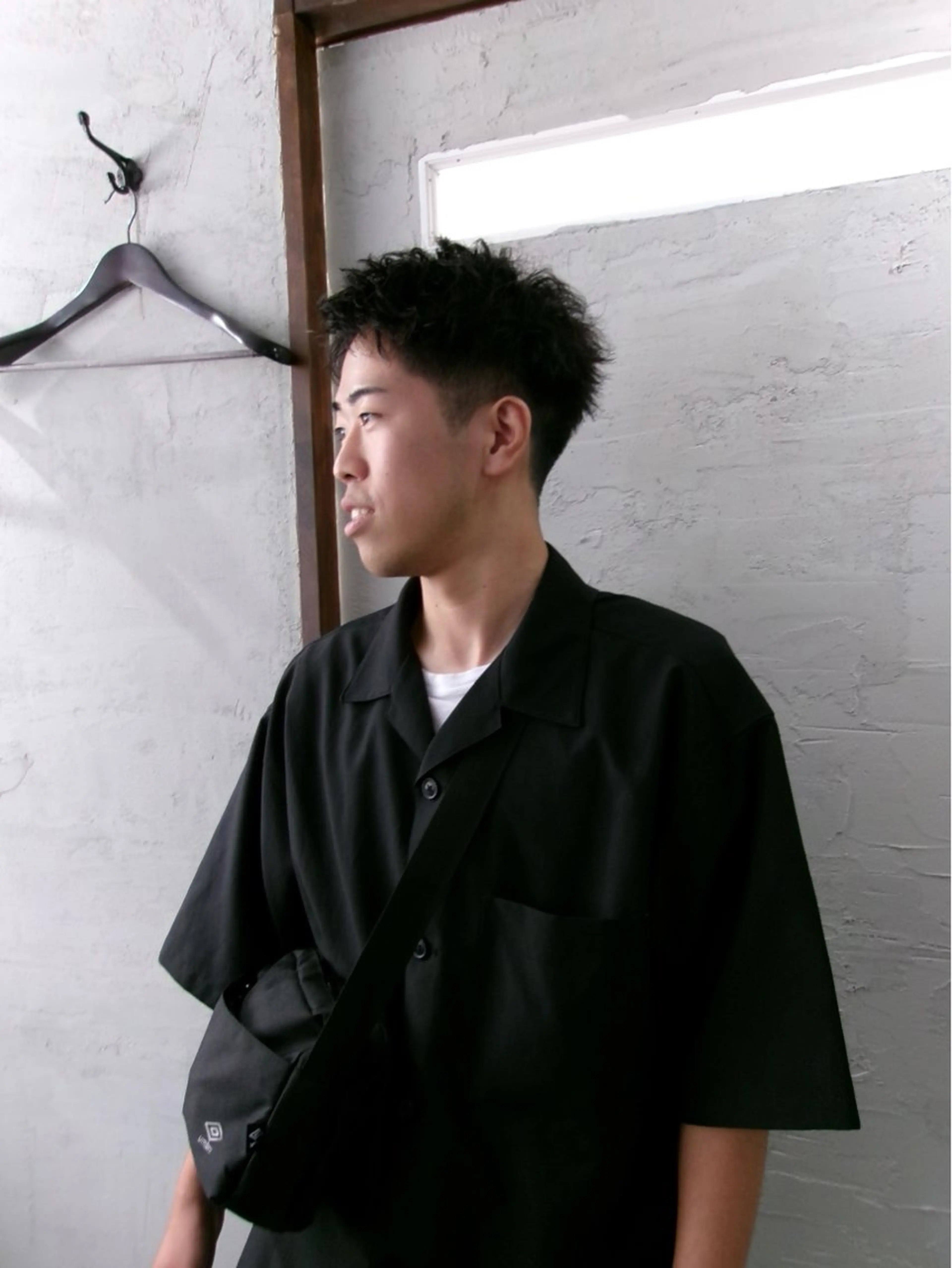 ショート garage.所属・吉田 慎冴/メンズパーマのヘアスタイル