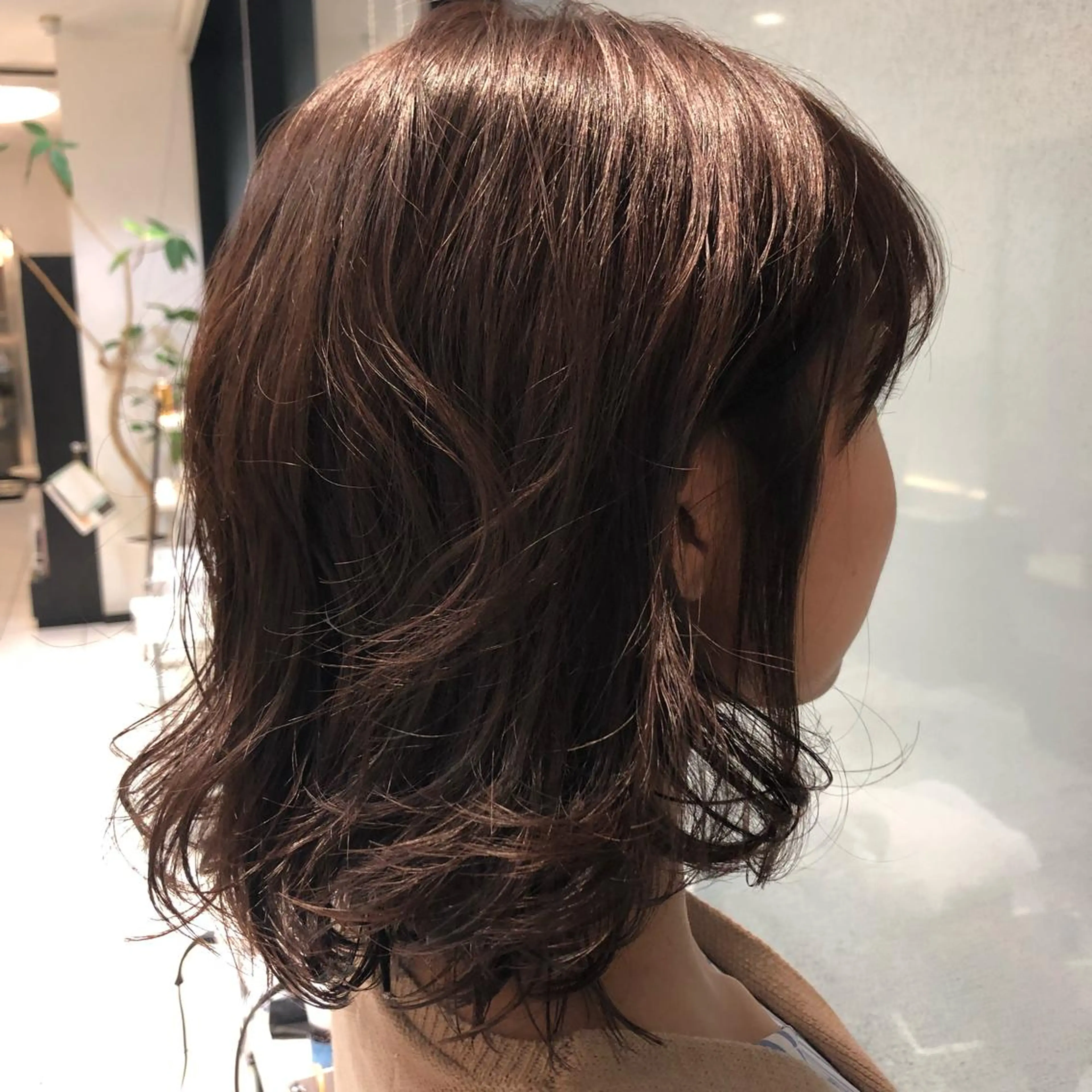 ミディアム GLROW haruhiのヘアスタイル