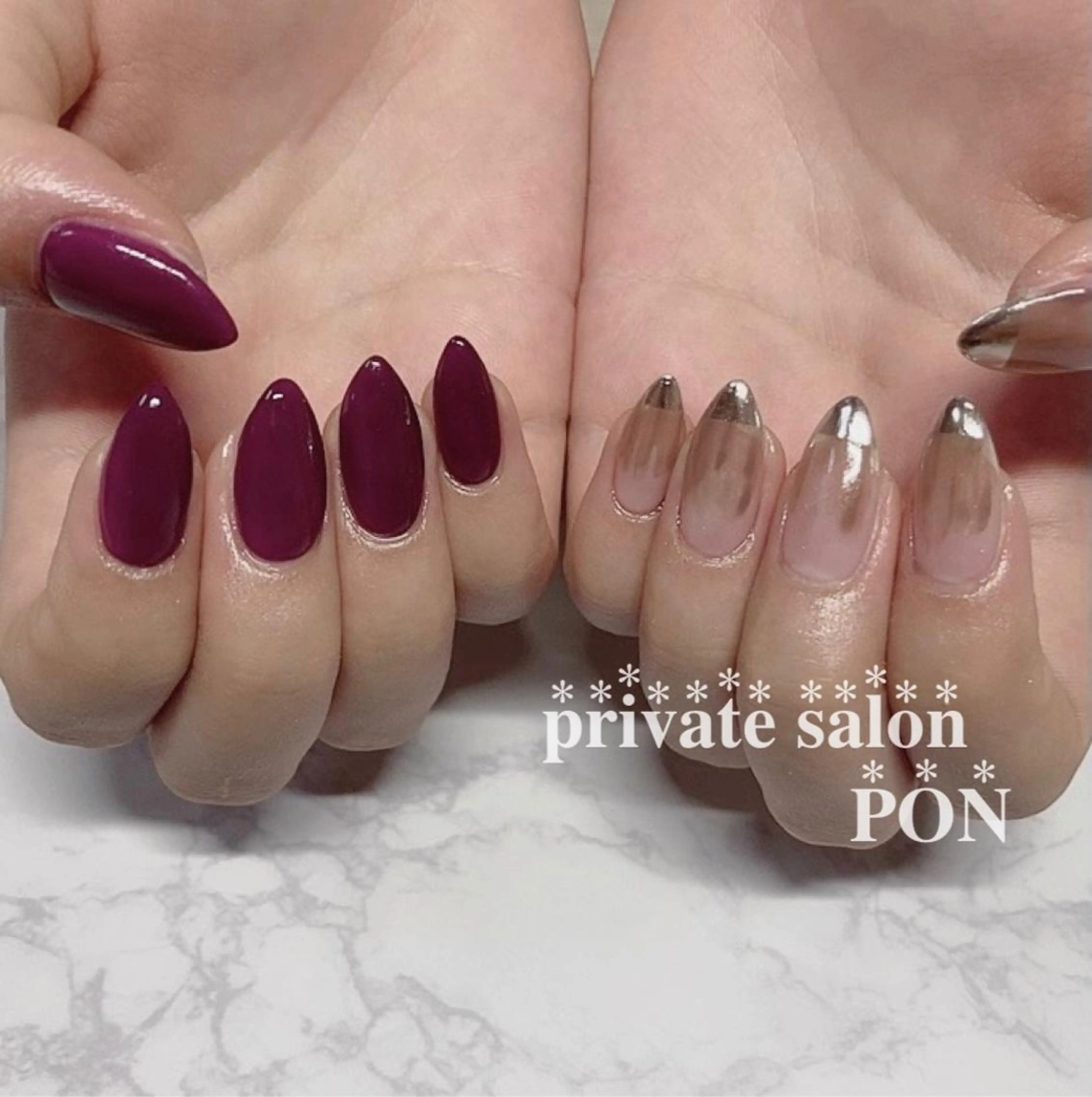 ネイル private salon　ponのネイルデザイン