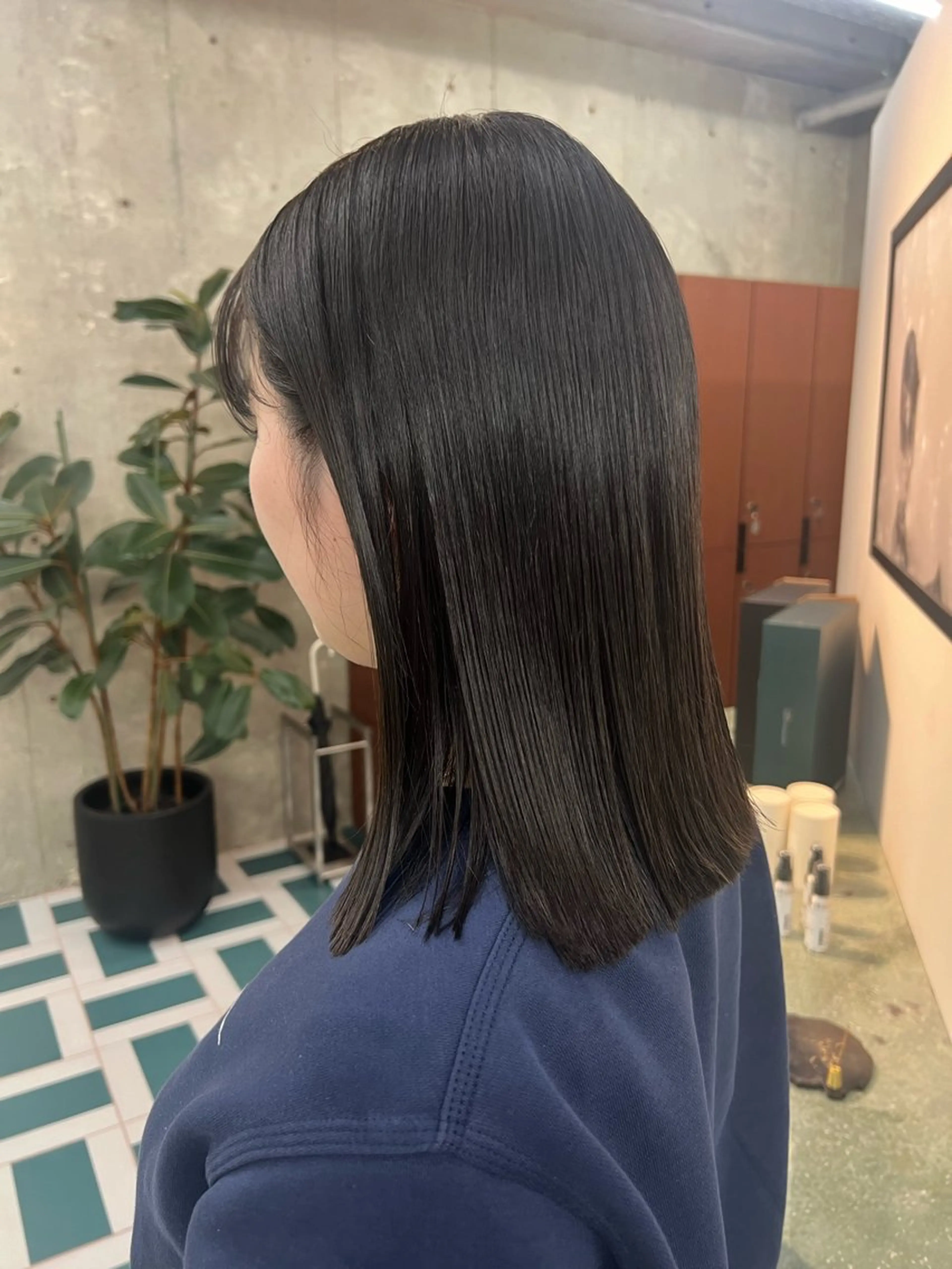 ミディアム 髪質改善 AYAKA/名古屋/ 栄/ボブ/透明カラーのヘアスタイル