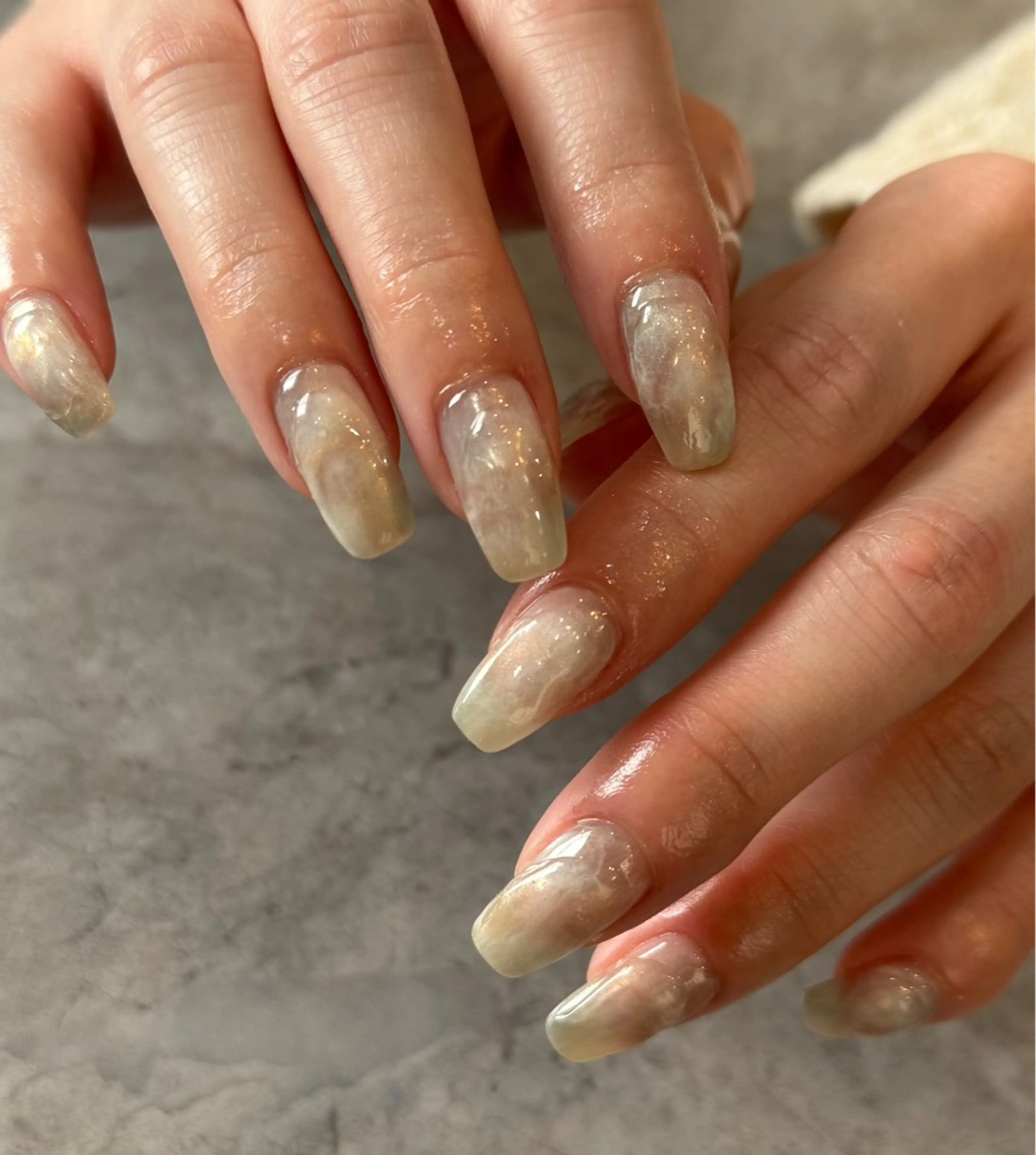 ネイル アートネイル ミラーネイル ハンドネイル Blé nailのネイルデザイン