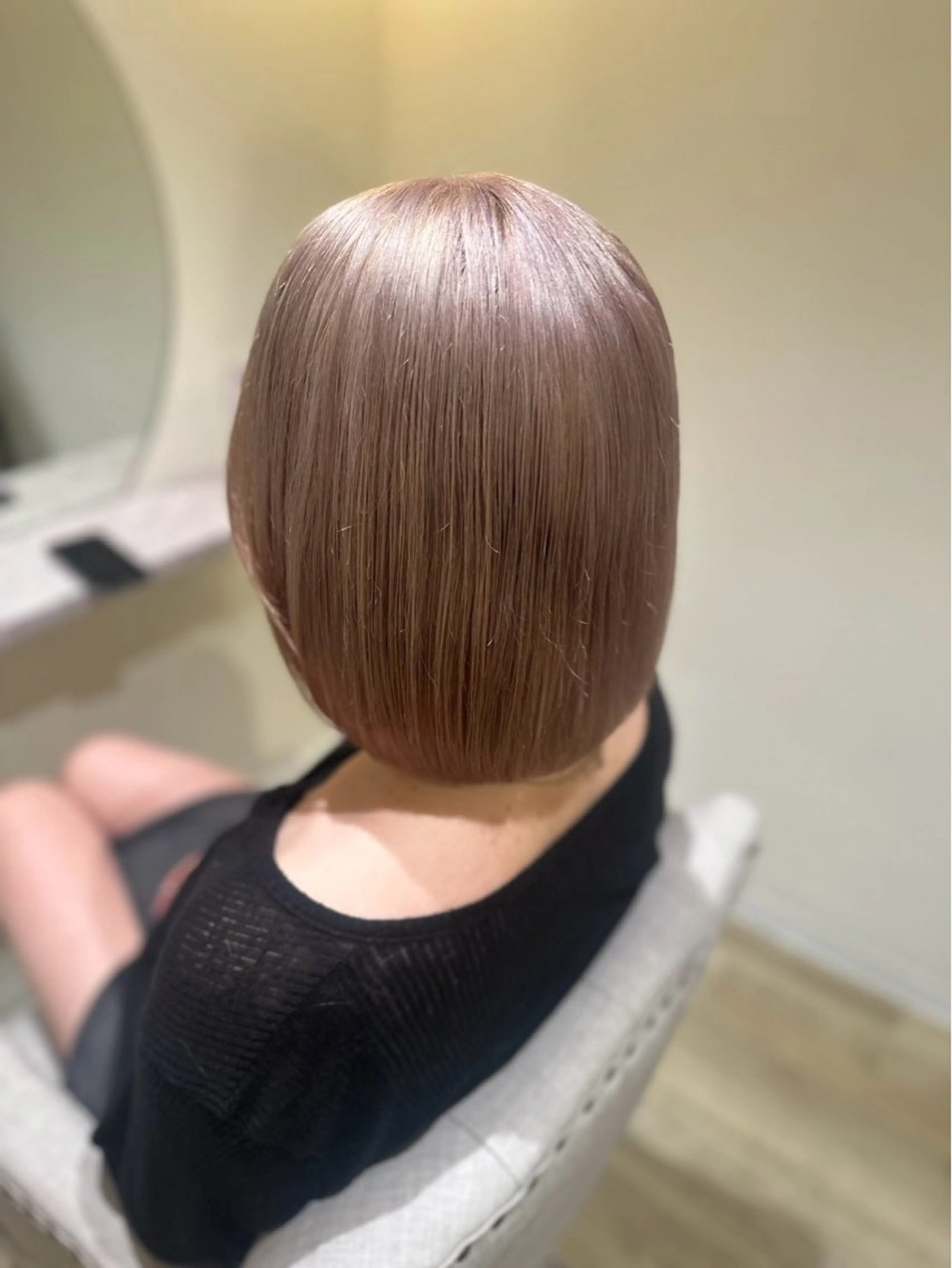 ミディアム カラー LEAPS adore都島店所属・みゆう 都島/透明感のヘアスタイル