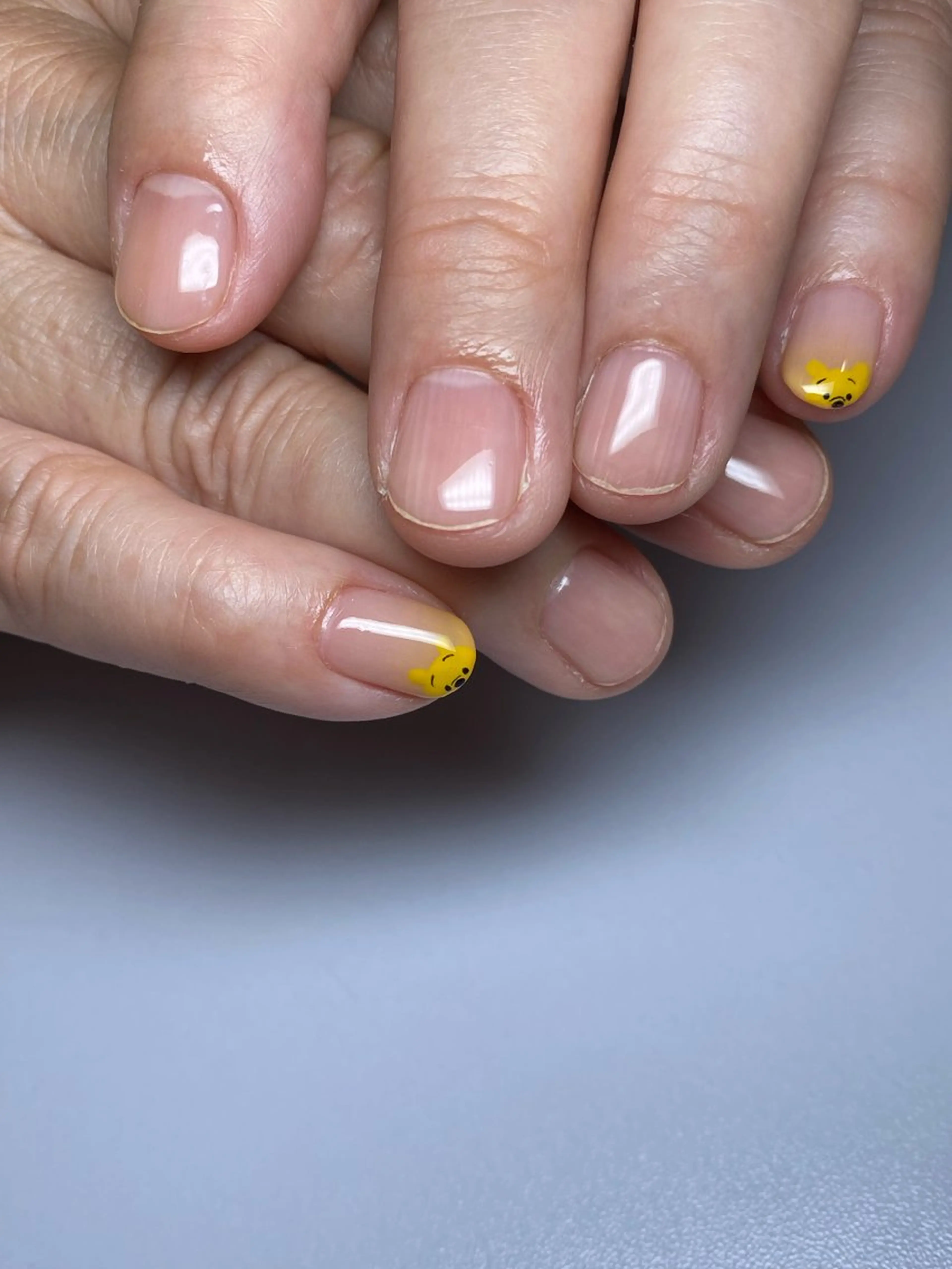 ネイル アートネイル クリアネイル シンプルネイル アトリエみかん所属・MIKA 🍊のネイルデザイン