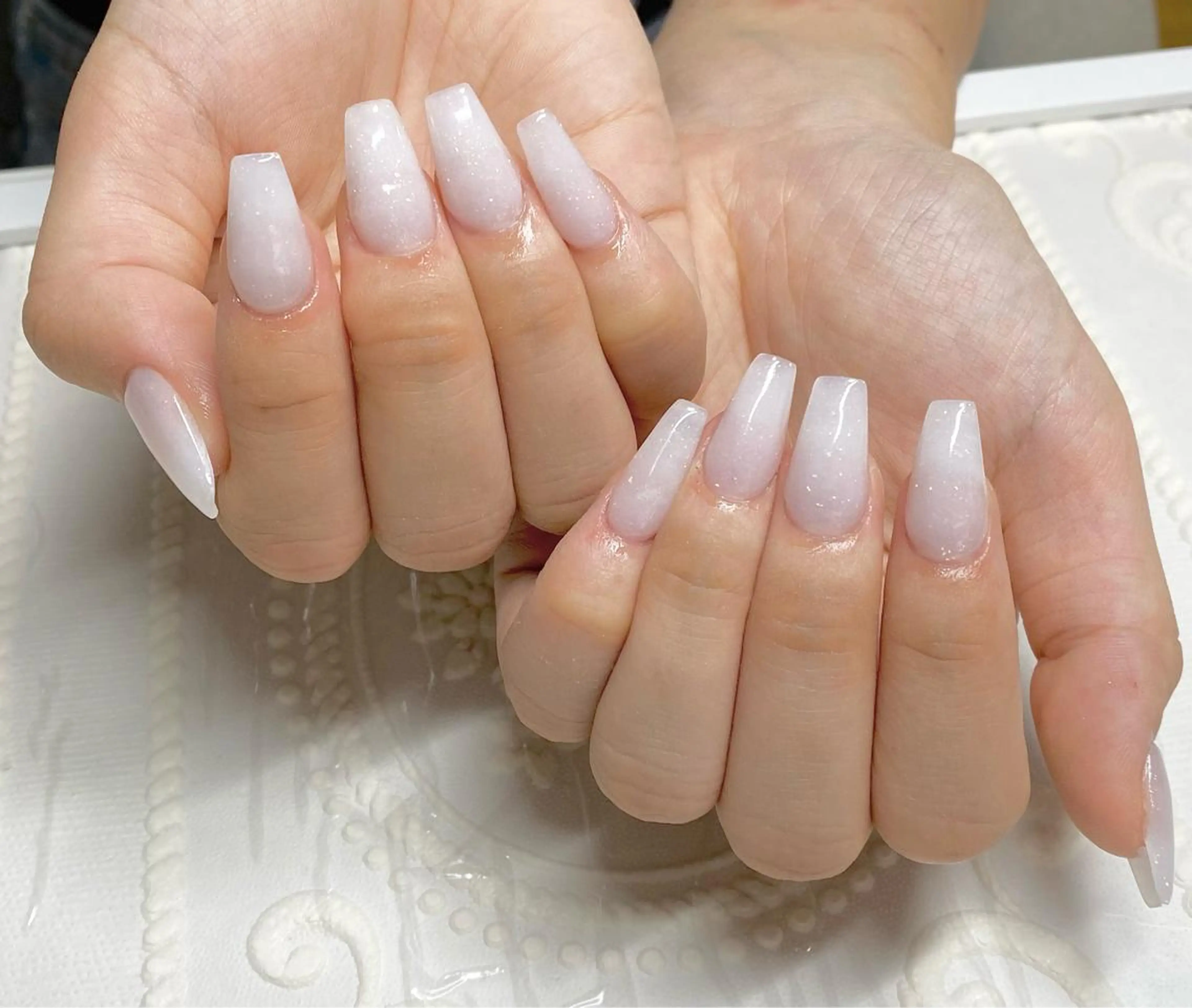 ミディアム ネイル ハンドネイル lune nail_2017のその他イメージ