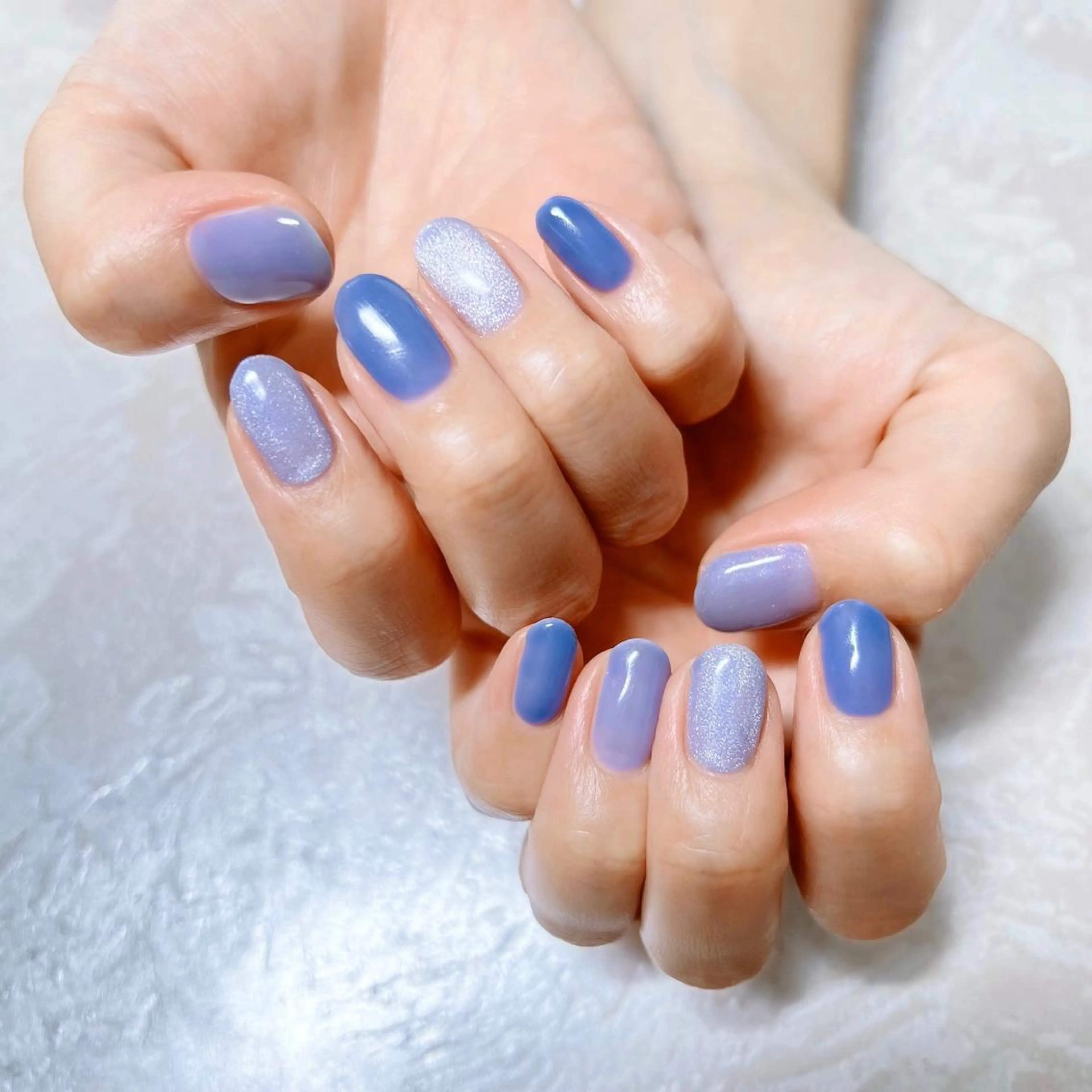 ネイル ニュアンスネイル ショートネイル gemickle nailのネイルデザイン