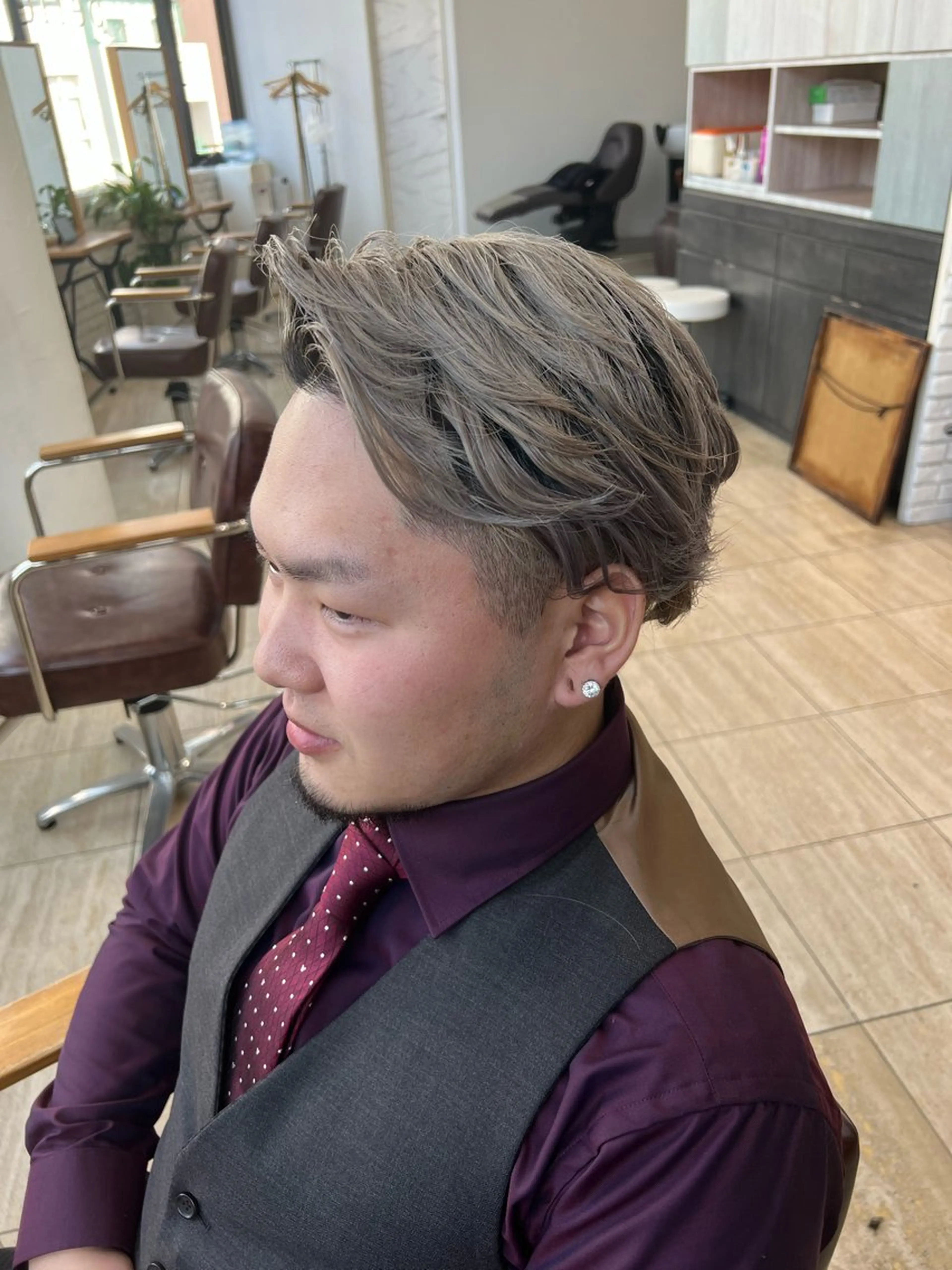 カラー パーマ メンズ men's&ladys J'sGrace【メンズアンドレディース ジェイズグレイス】所属・🌻J'sGrace /JUMA🌻のヘアスタイル