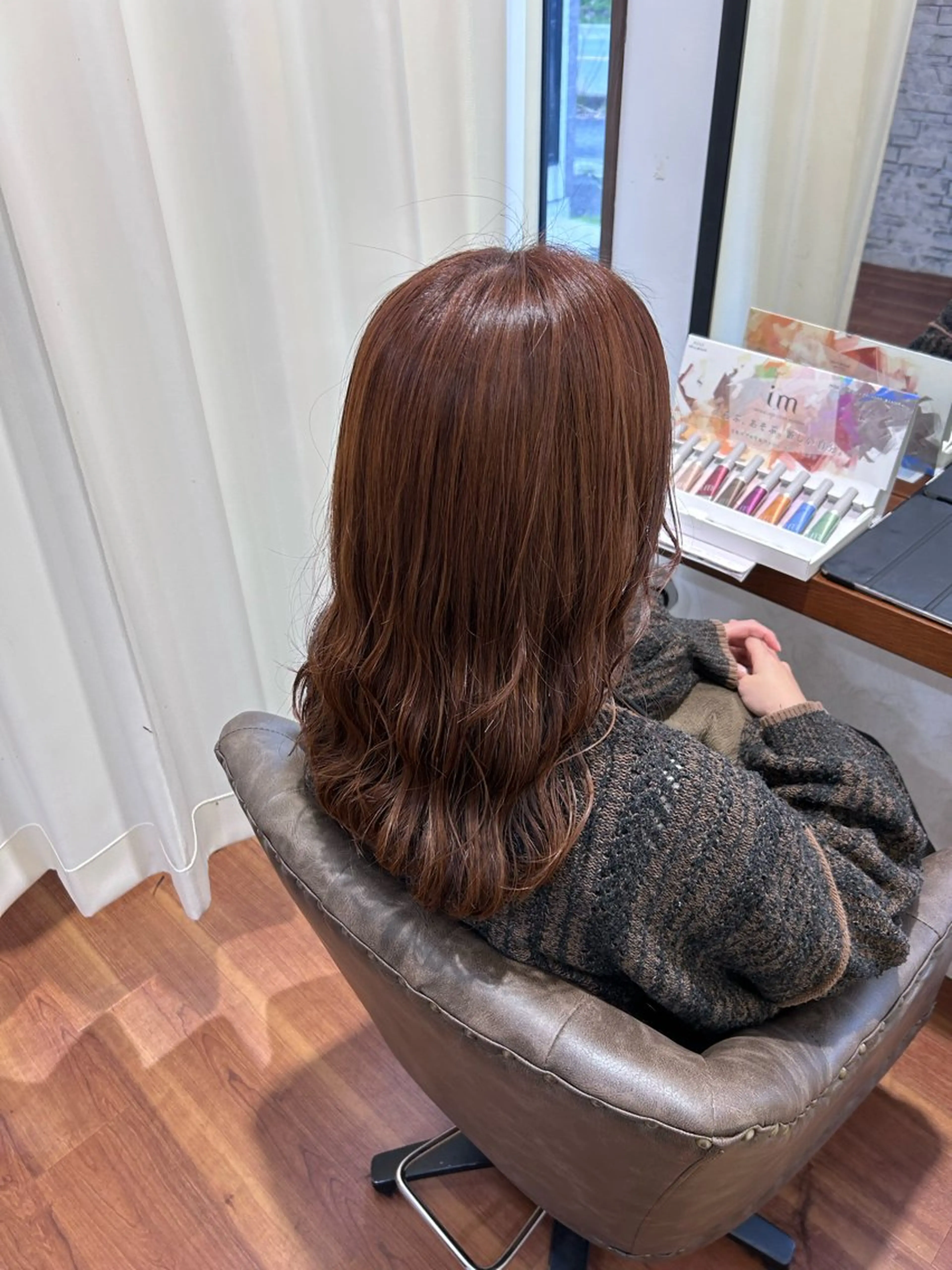 セミロング 廣瀬 美月のヘアスタイル