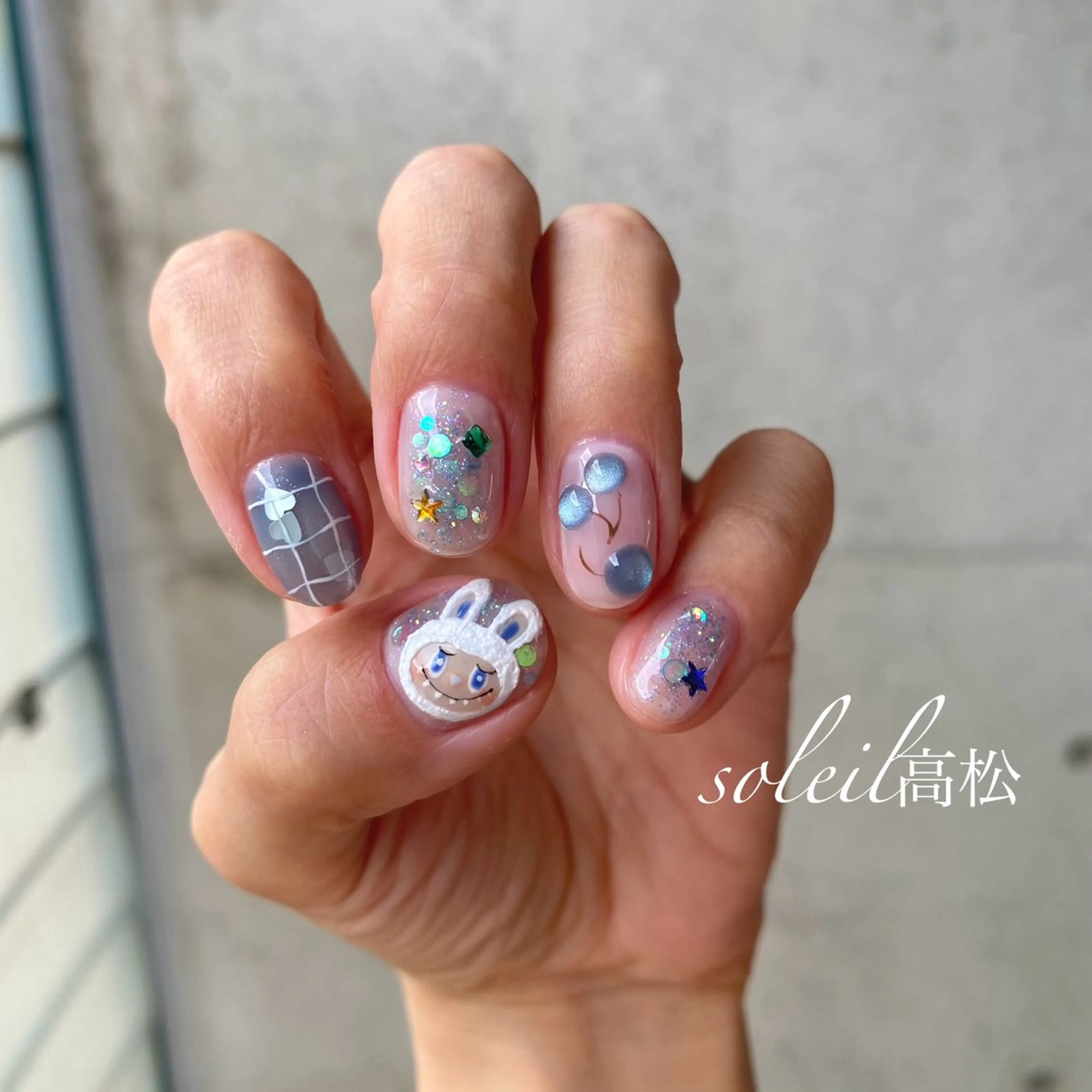 ネイル ハンドネイル soleil所属・舞鶴 奈々美のネイルデザイン