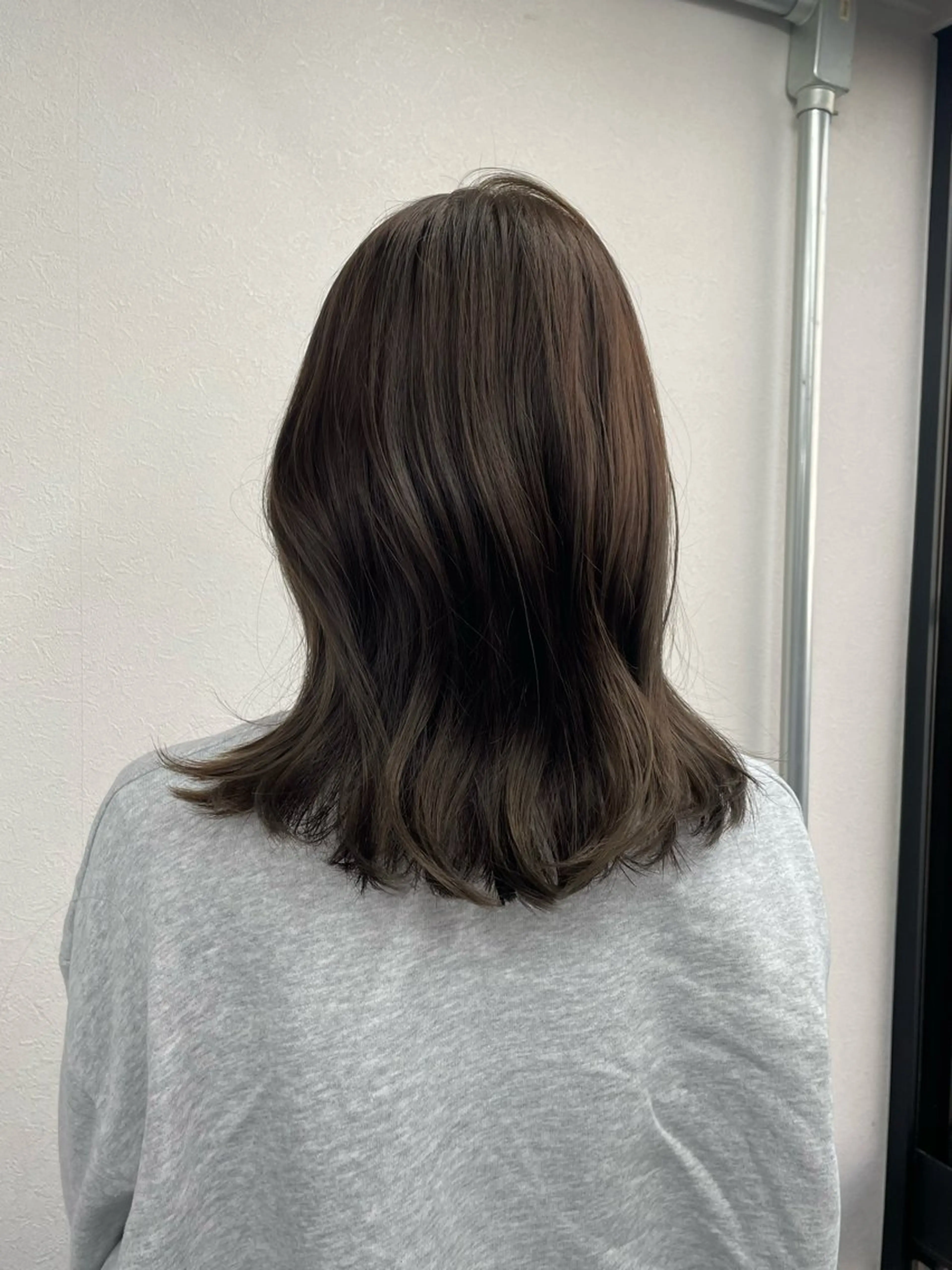 ミディアム 透明感🍨レイヤー ヘアセット/miyuのヘアスタイル