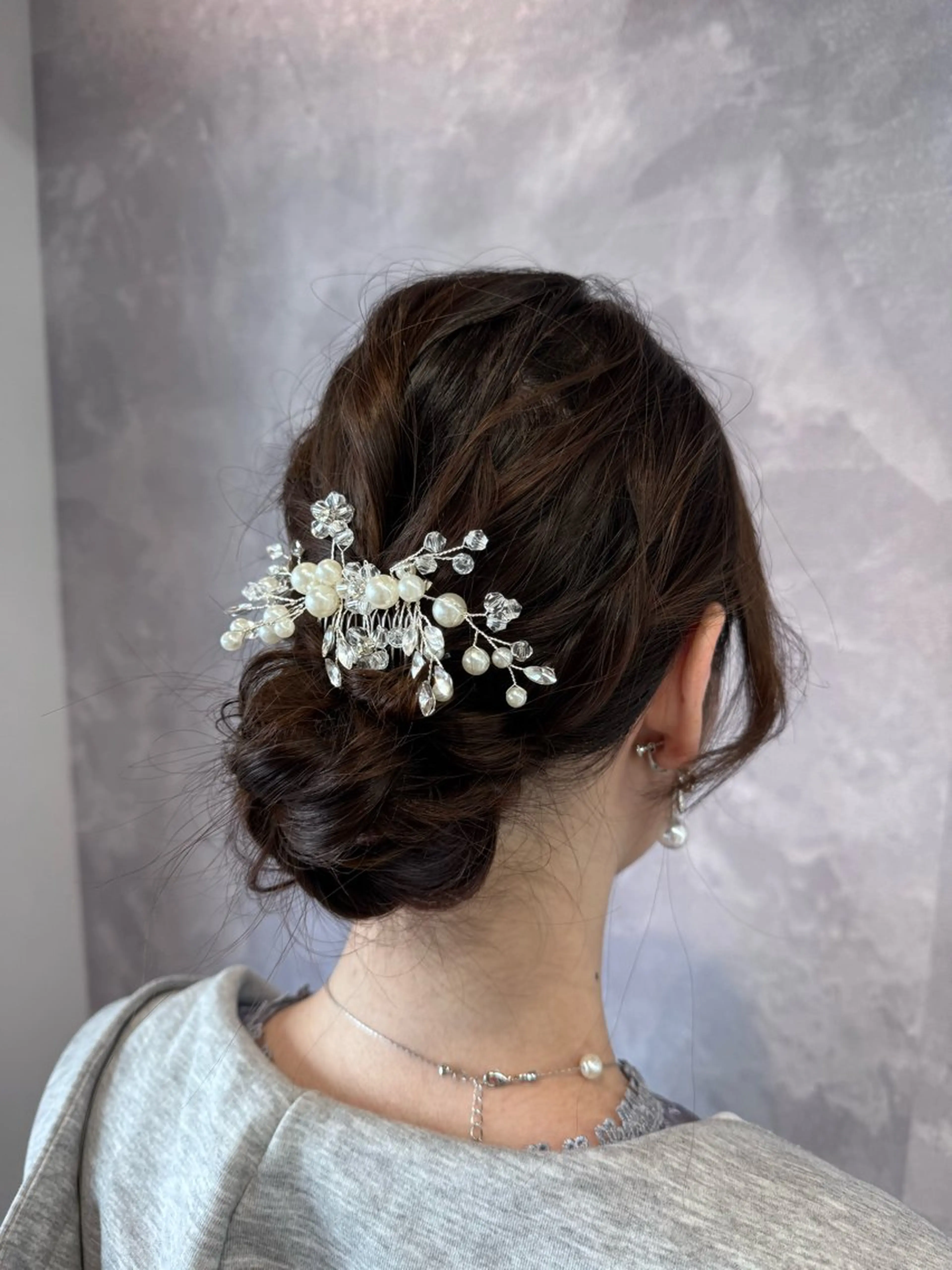 ヘアアレンジ ヒヨシ ルナのヘアスタイル