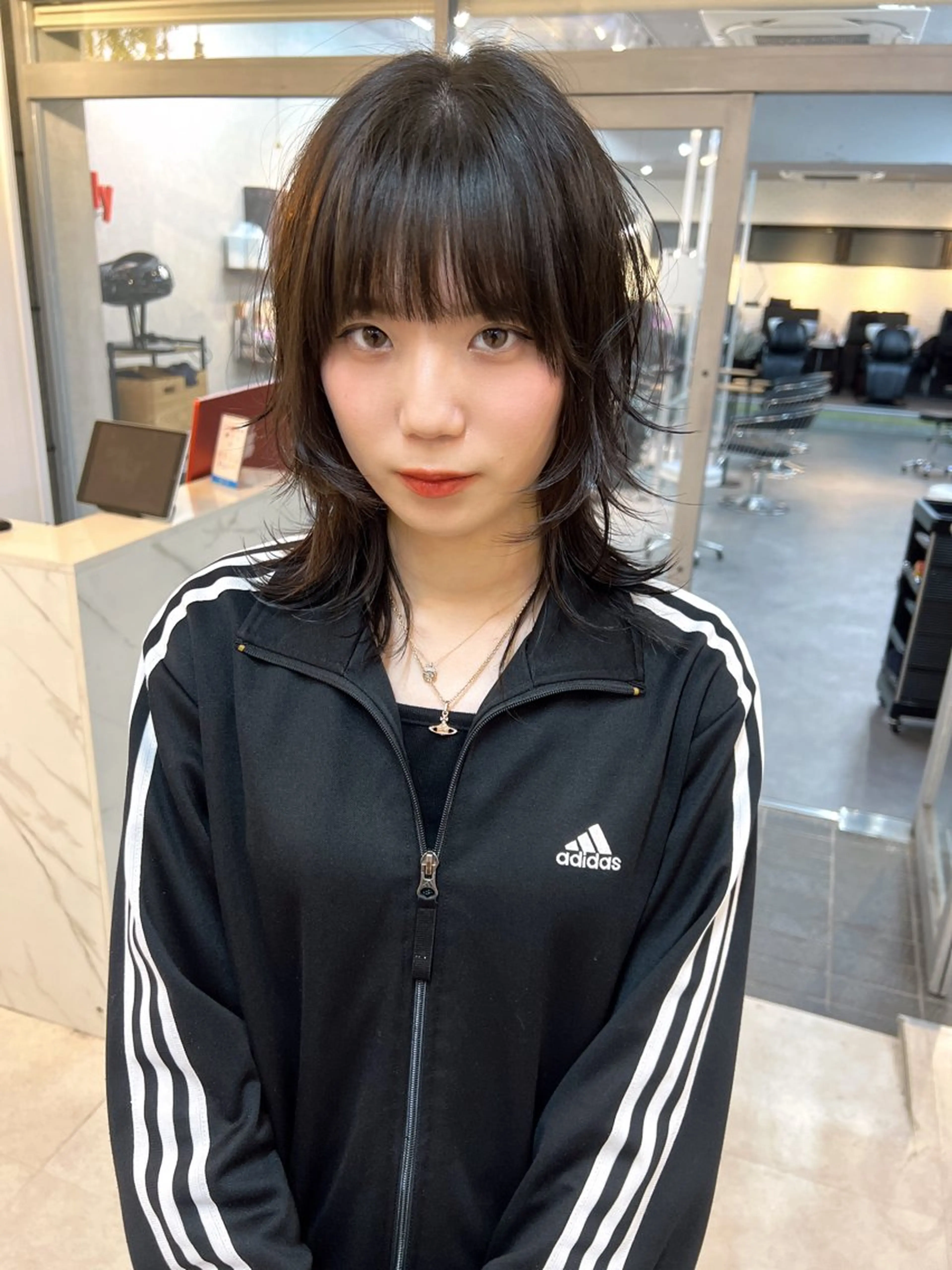 ミディアム 【ロングウルフカット 姫カット】伊藤裕哉のヘアスタイル