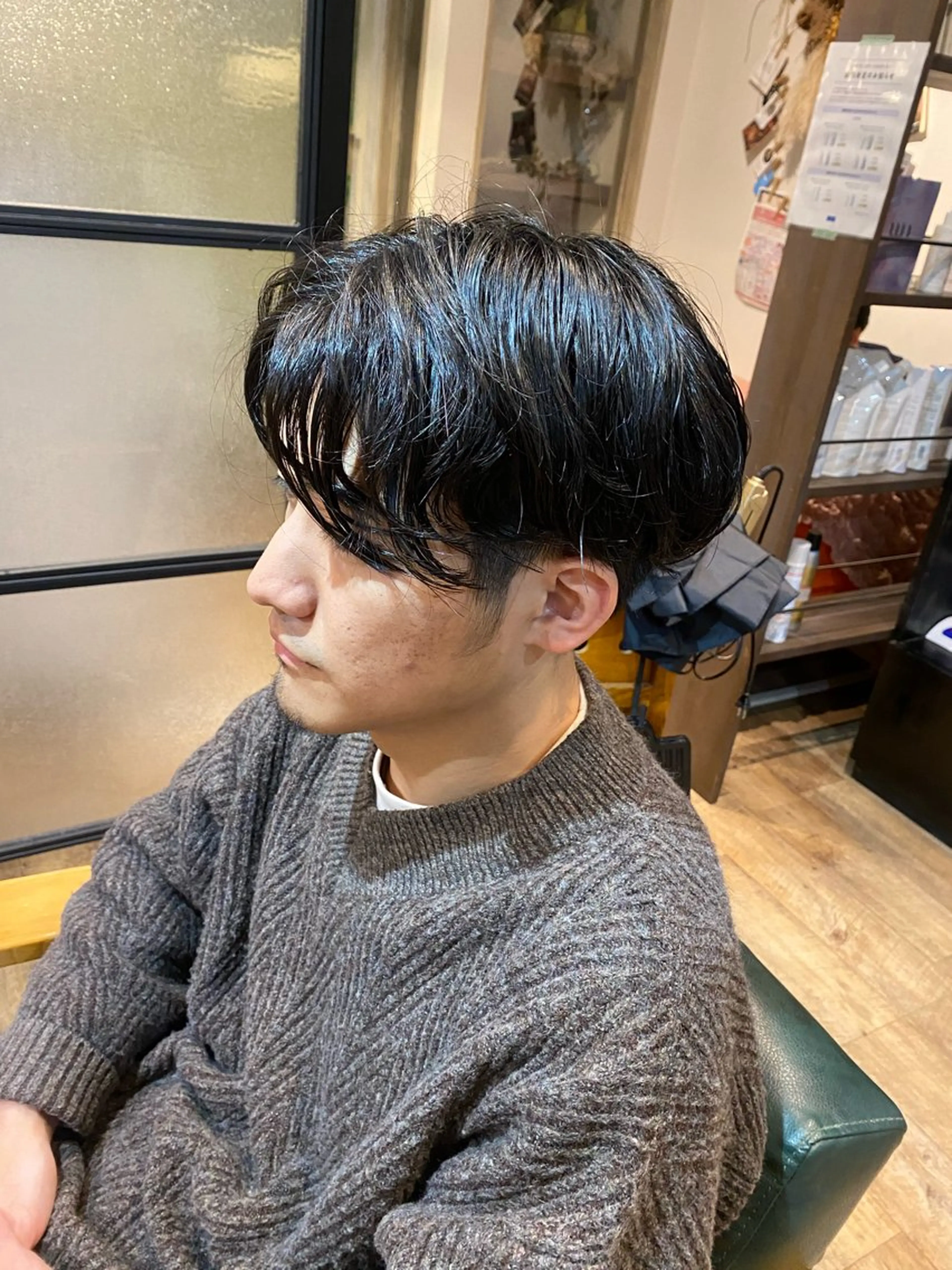 【メンズパーマ】カット➕時短パーマの写真