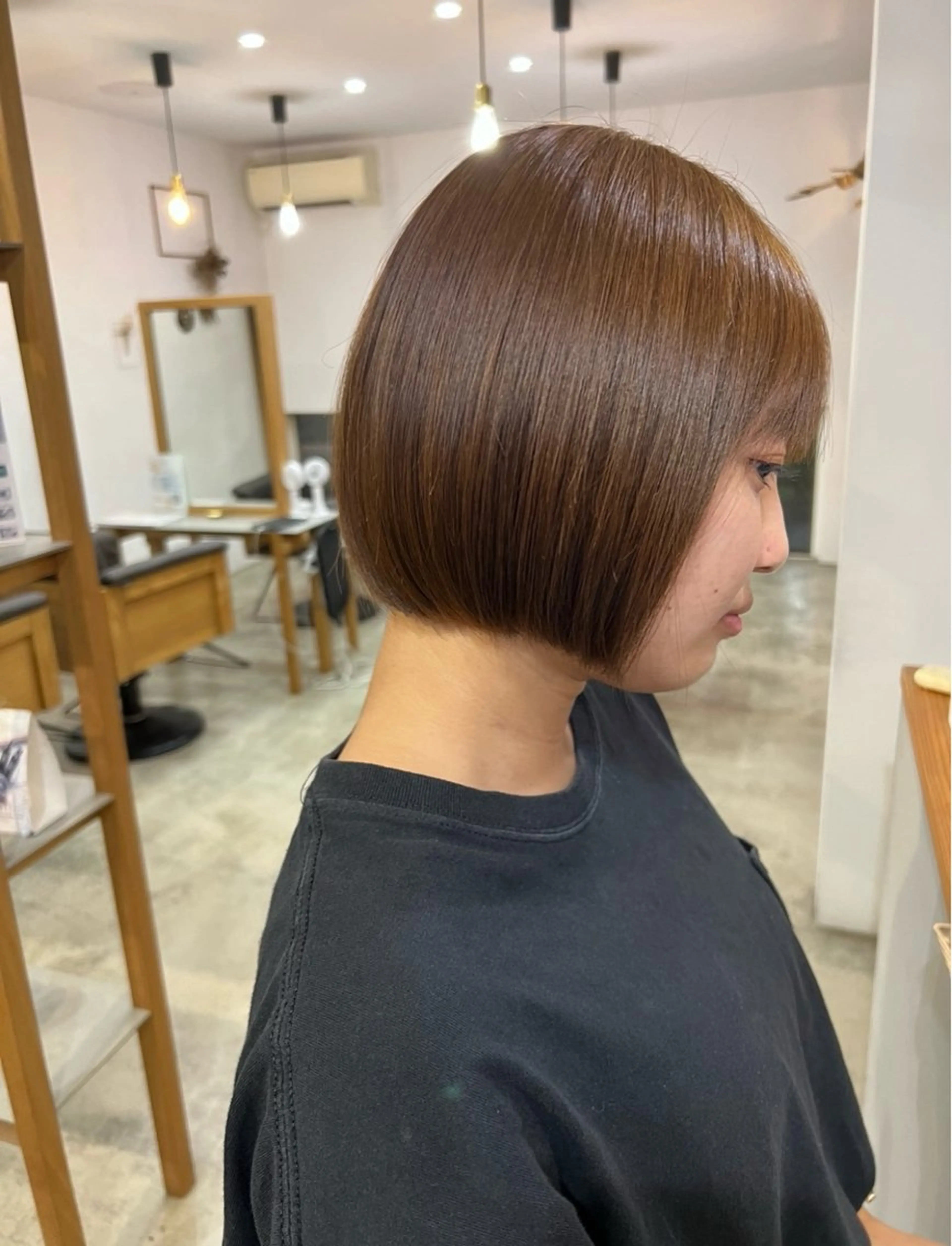 ショート カラー ヘアカラー 松本 華林のヘアスタイル