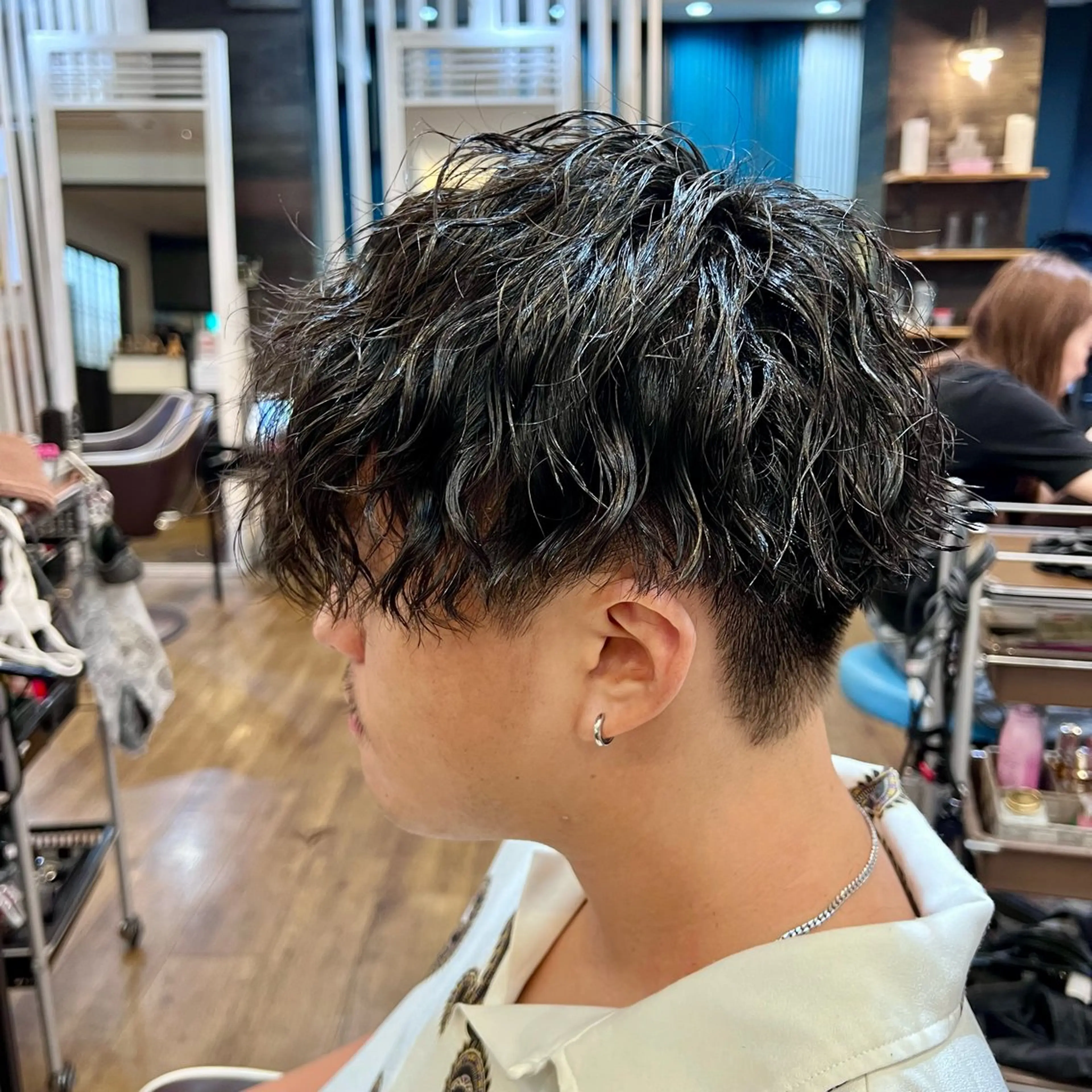 パーマ メンズ カット パーマ アグヘアーシータ所属・🤩メンズカット/ パーマ山本🤩のヘアスタイル