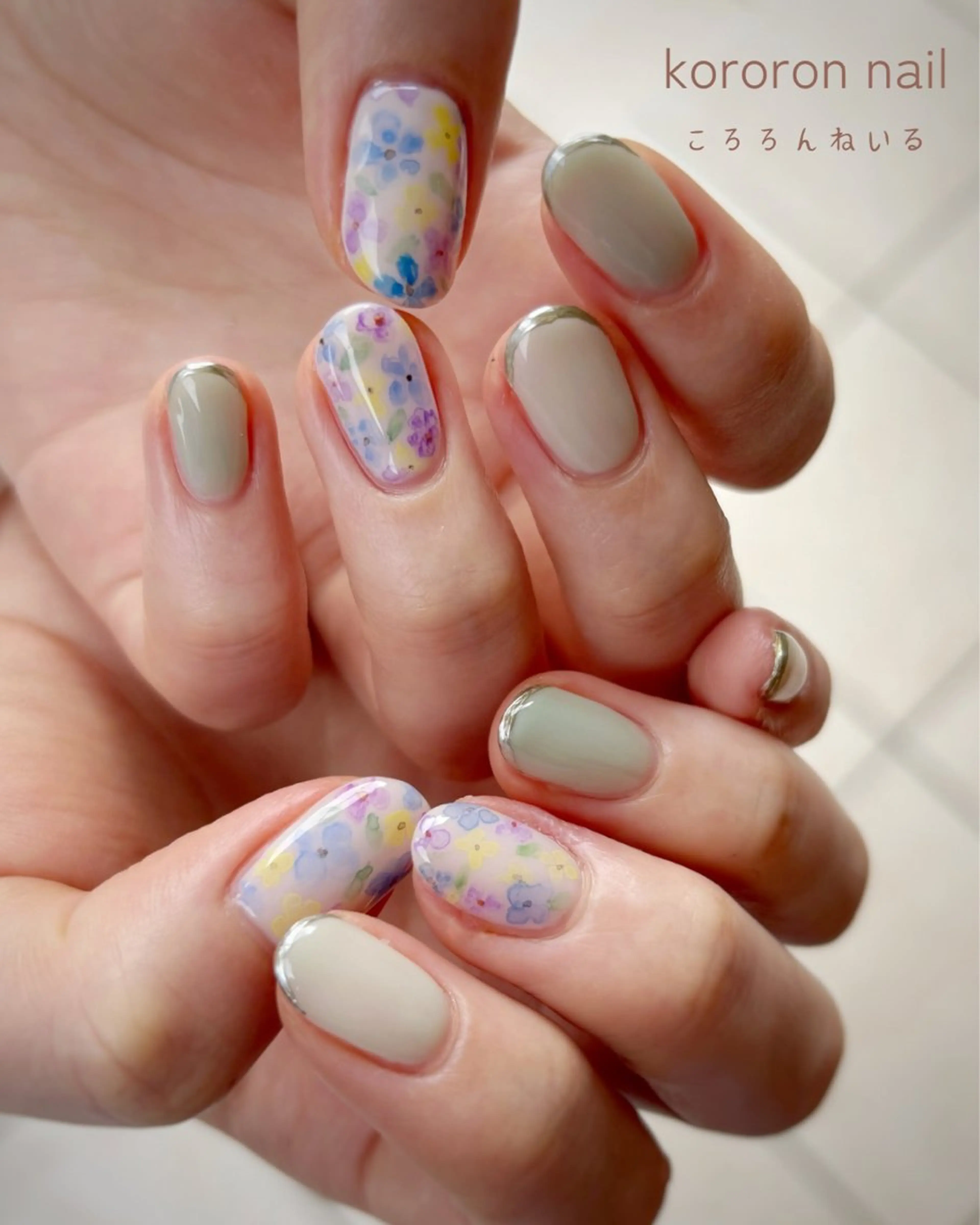 ネイル ころろんネイル nazuのネイルデザイン