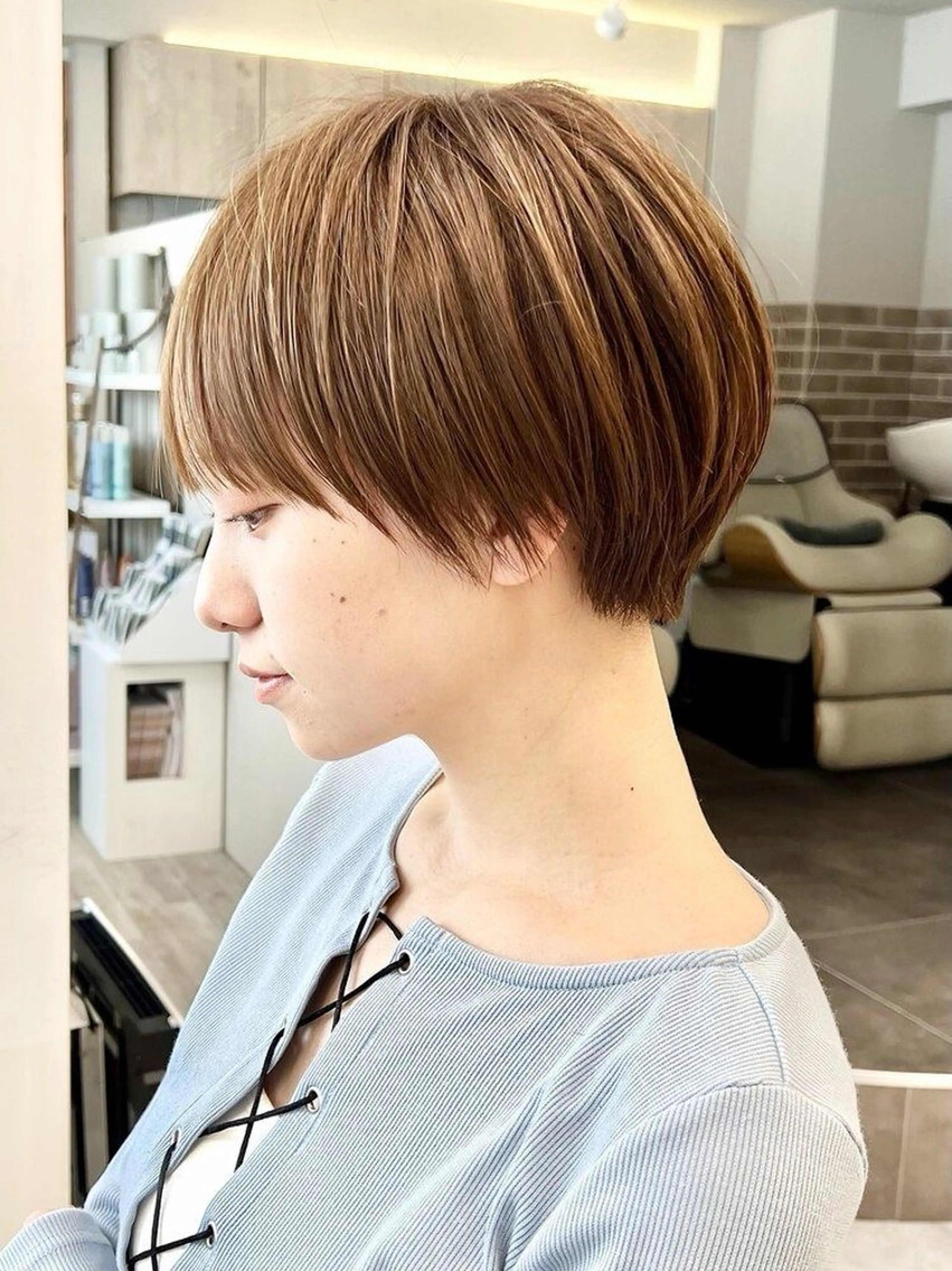 ショート 小顔ショート/ ショート/鈴木健太郎のヘアスタイル