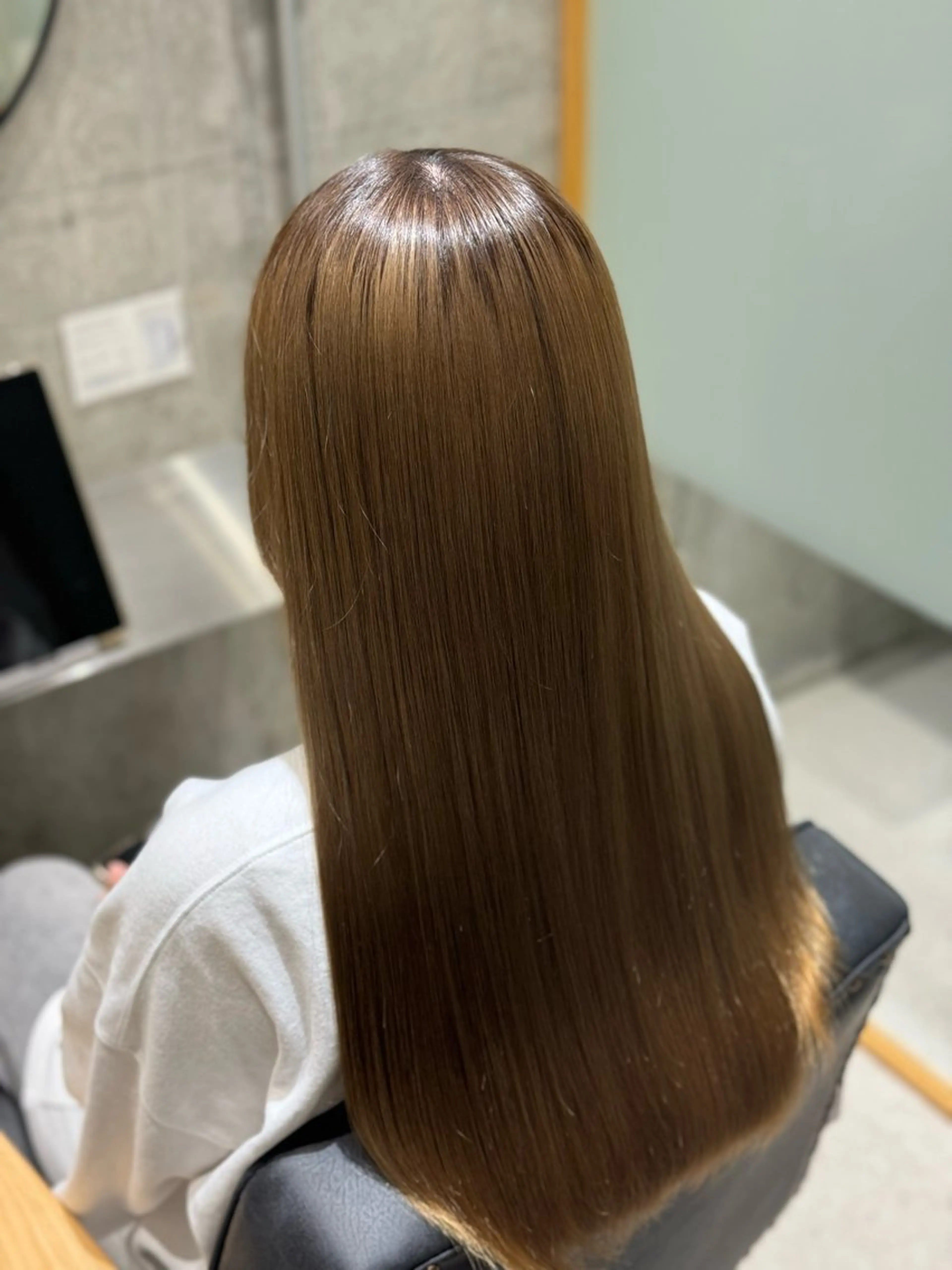 ロング 黒島優香🦋 /縮毛矯正/髪質改善のヘアスタイル