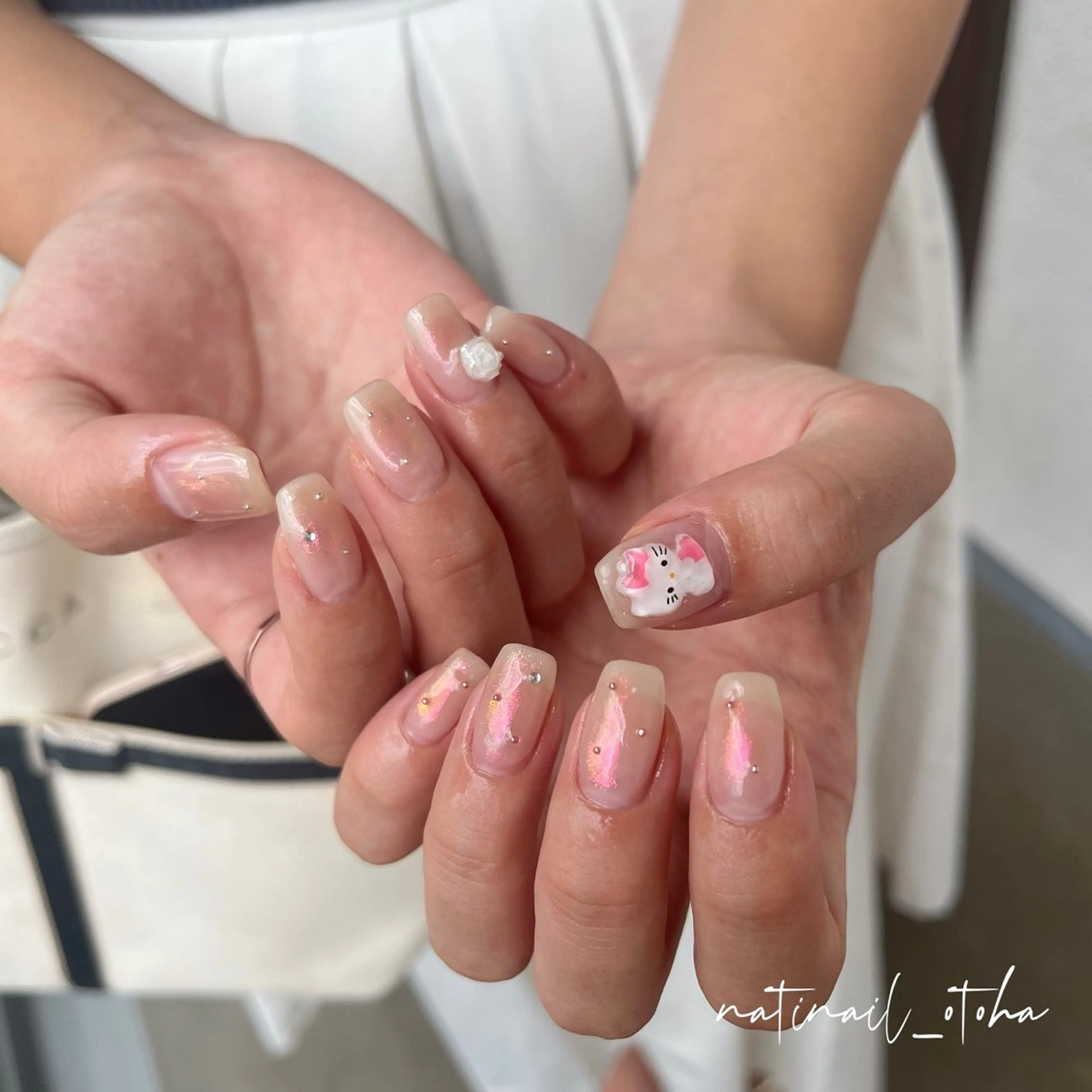 ネイル ハンドネイル natinail_otoha所属・toa. nailのネイルデザイン