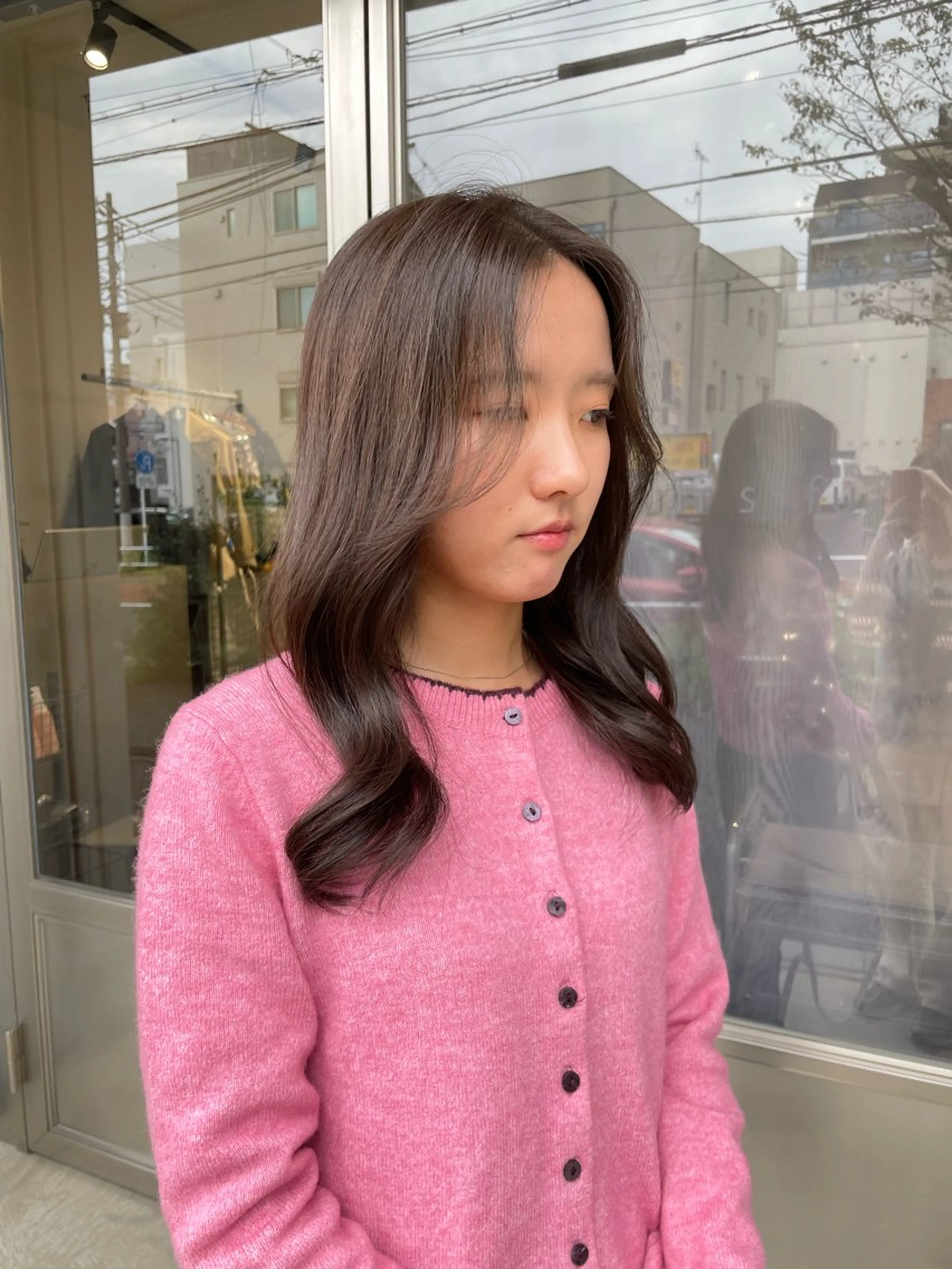 ロング 本間 かえでのヘアスタイル