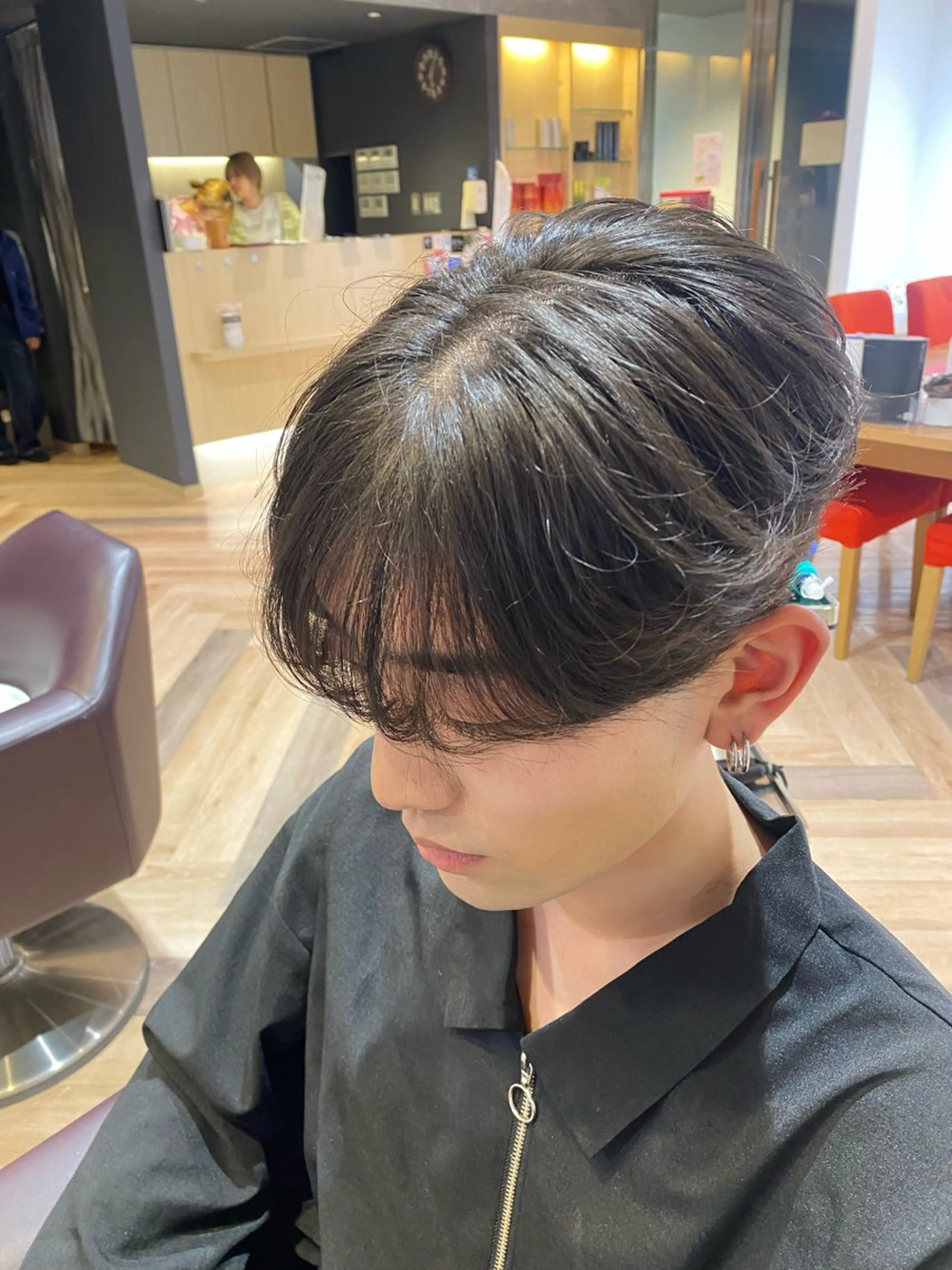 メンズ メンズ特化/フェザー /パーマ/伊勢元のヘアスタイル