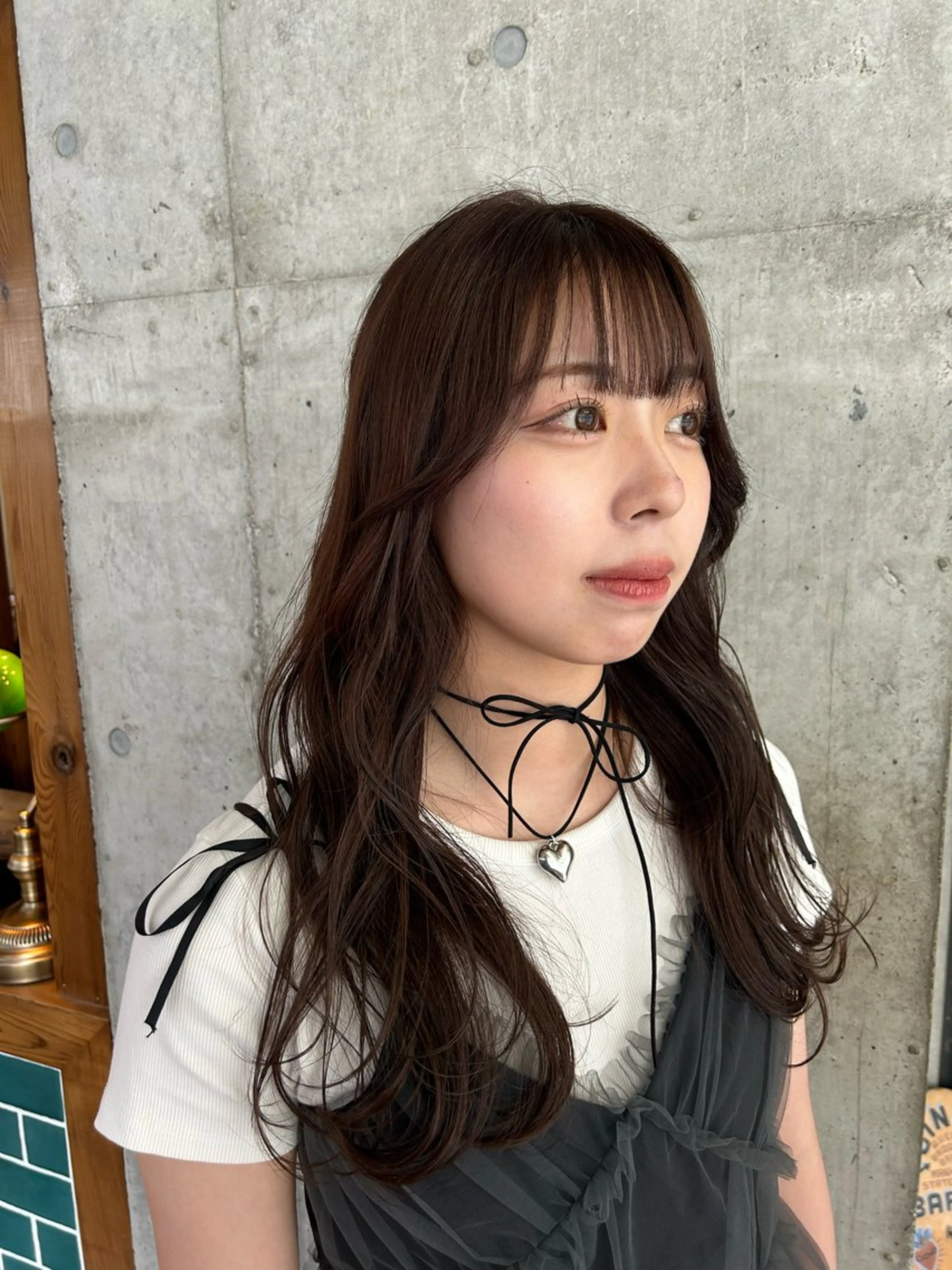 ロング カラー ヘアカラー トリートメント 🎨デザイン🥇 美髪・艶髪　日暮千敬のヘアスタイル