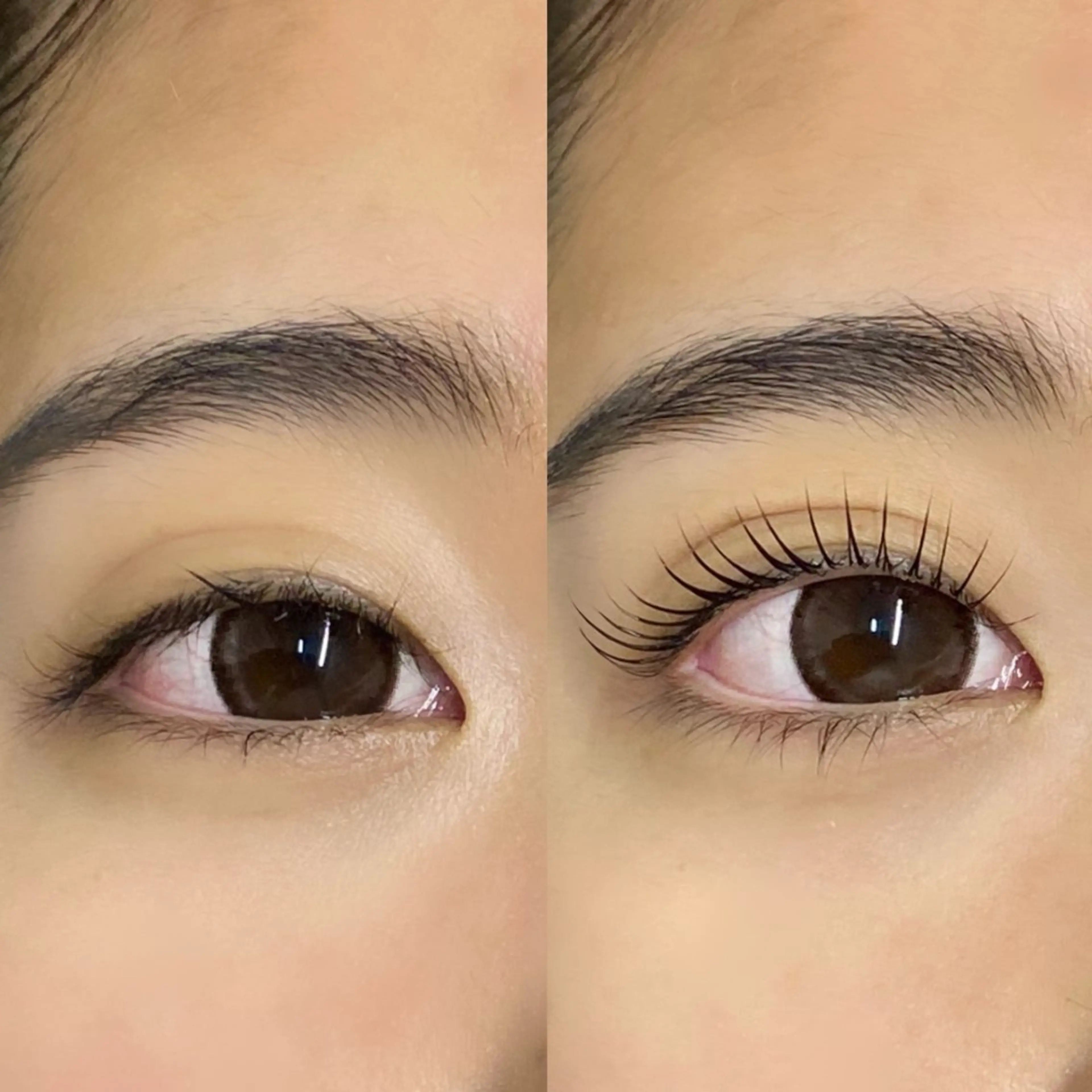 マツエク・マツパ 一重×まつ毛パーマ 小笠原🩰 垢抜け眉/束感まつげの眉毛・アイブロウイメージ