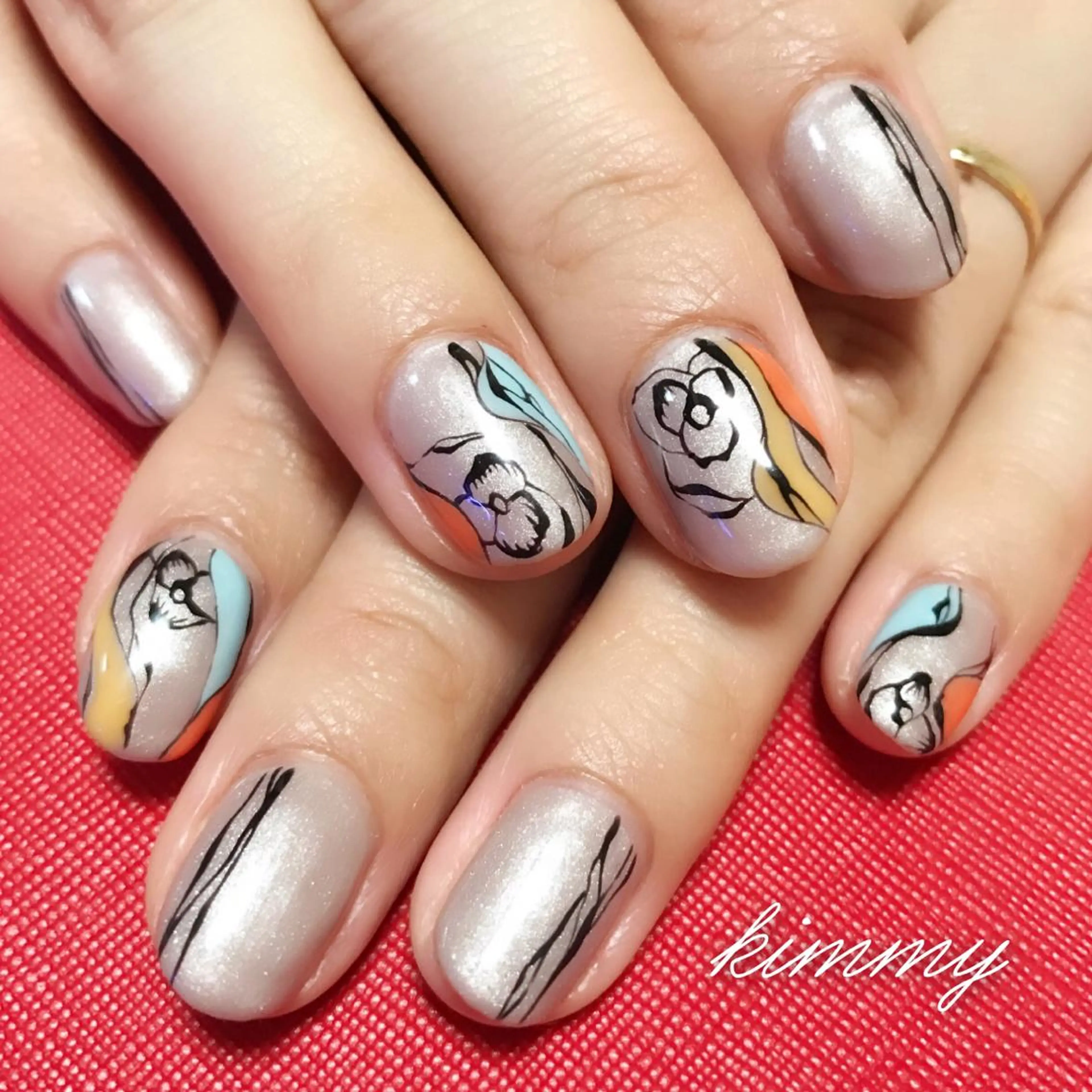 ネイル ハンドネイル kimmy nailsのネイルデザイン
