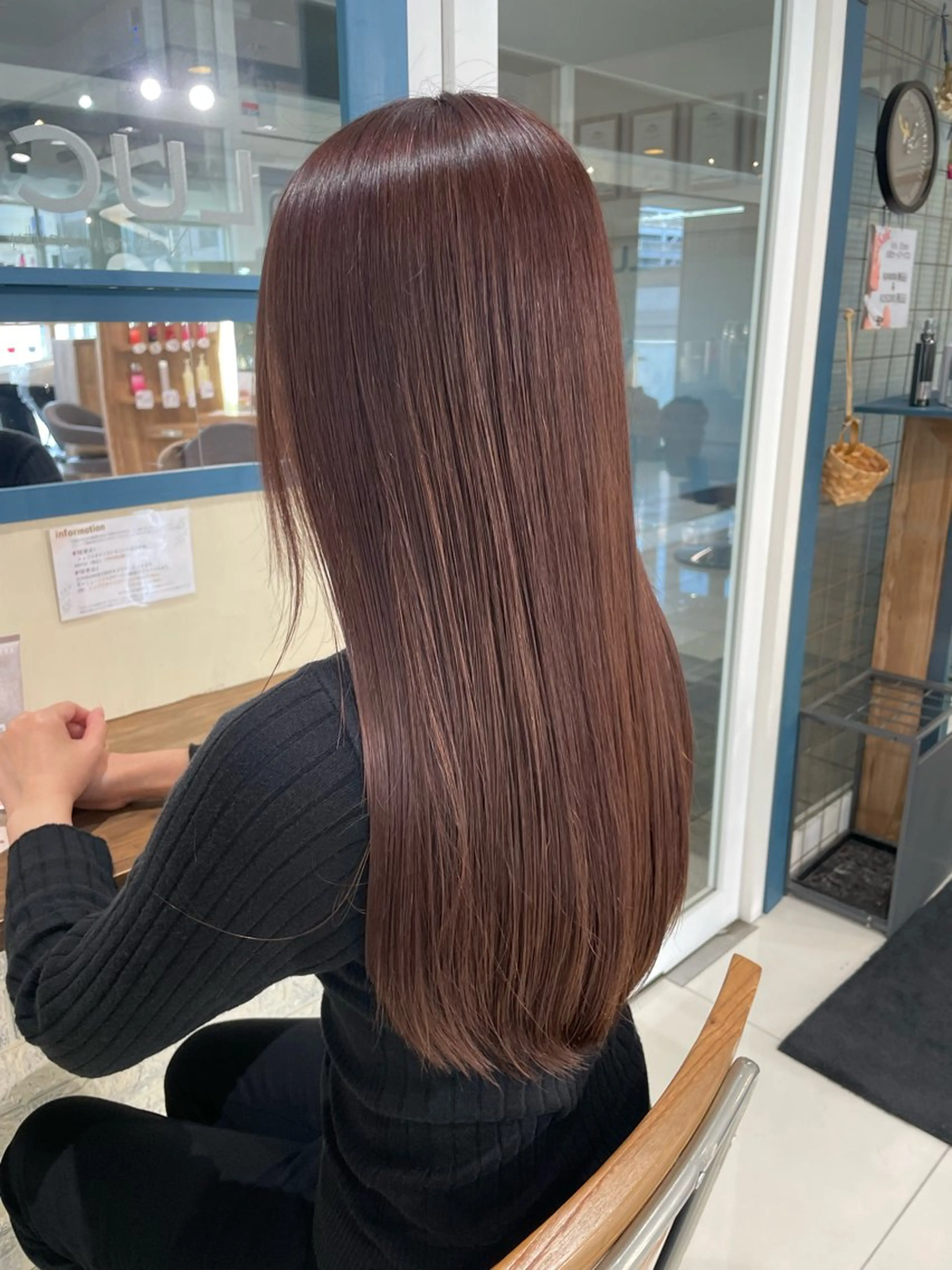 ロング カラー ピンクカラー ピンクパープル パープルカラー ♚Honoka♚ カラーモデル募集中のヘアスタイル