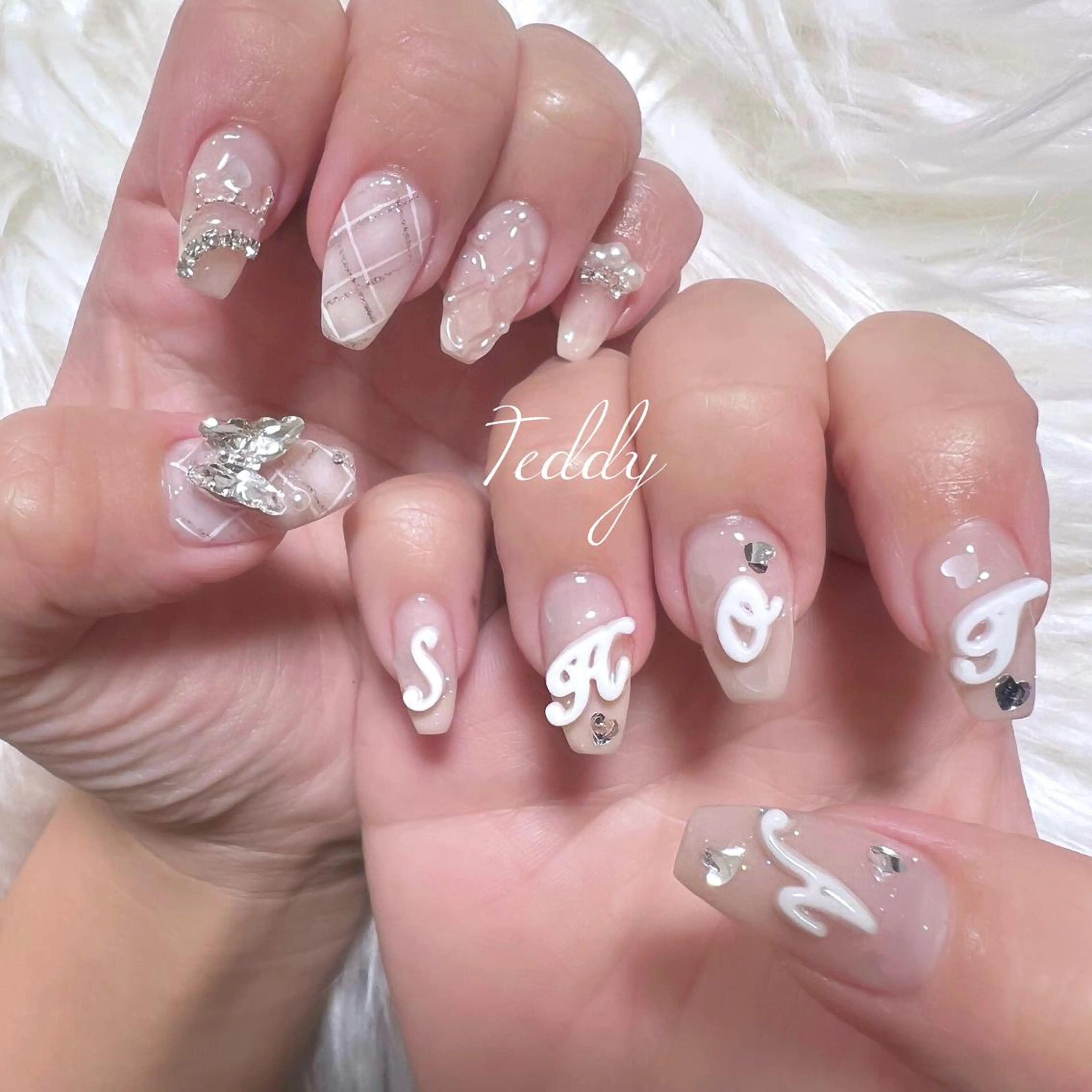 ネイル ハンドネイル ERINA ♥のネイルデザイン