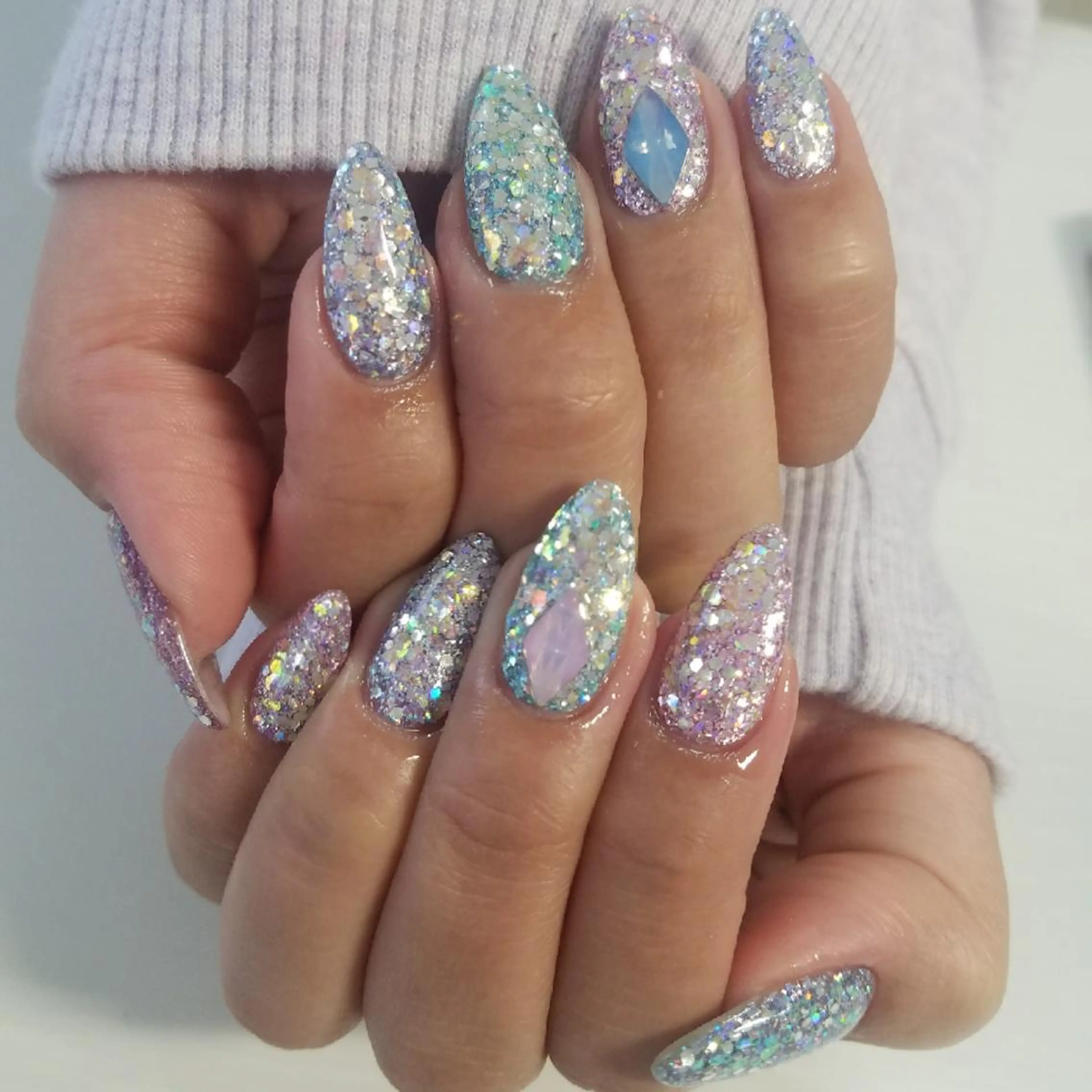 ネイル ラメ(グリッター)   MAKI NAILのネイルデザイン