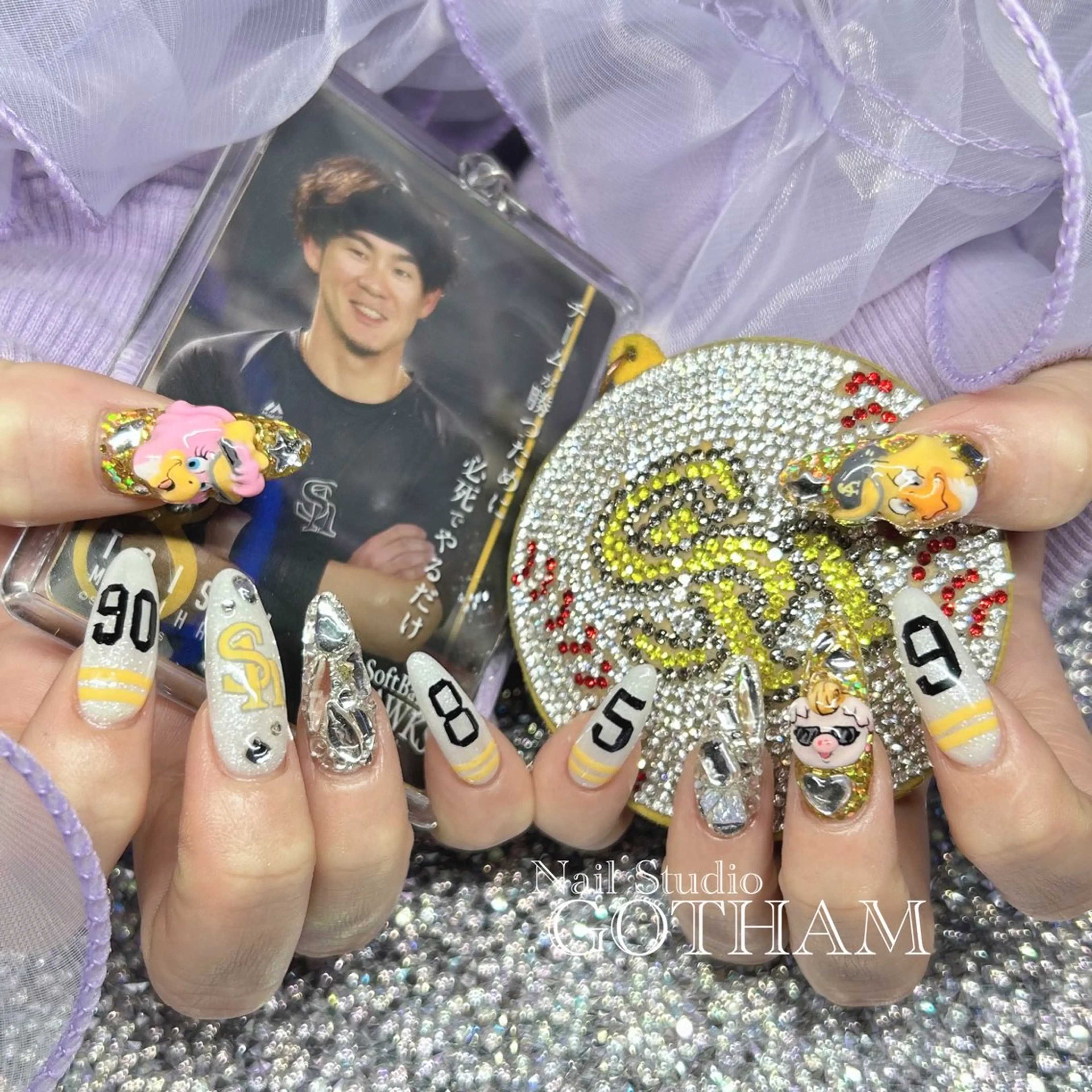 ネイル ハンドネイル Nail Studio GOTHAM所属・高円寺駅からすぐ🌈 ネイルGOTHAMのネイルデザイン