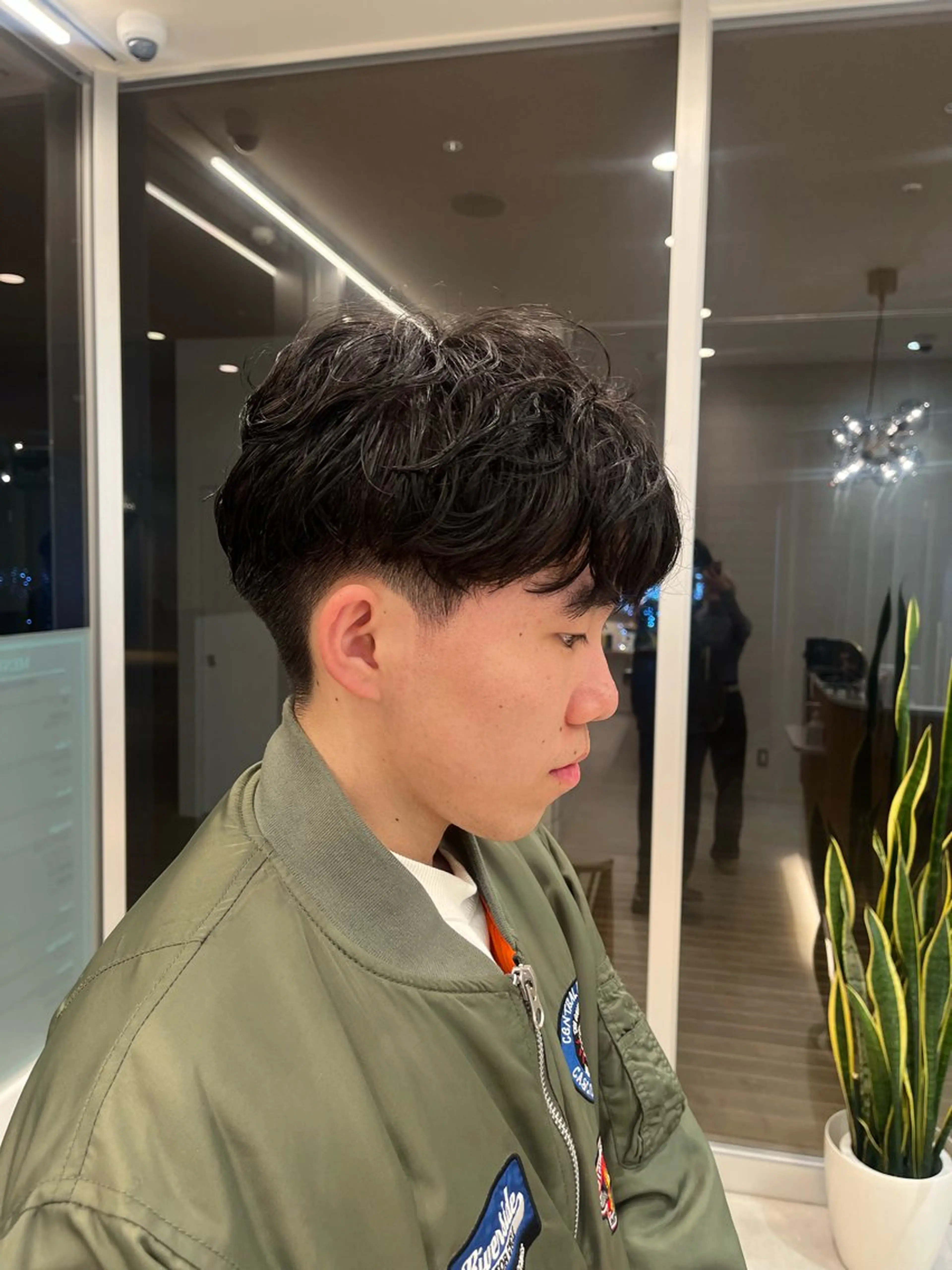 パーマ メンズ 松尾 涼乃のヘアスタイル