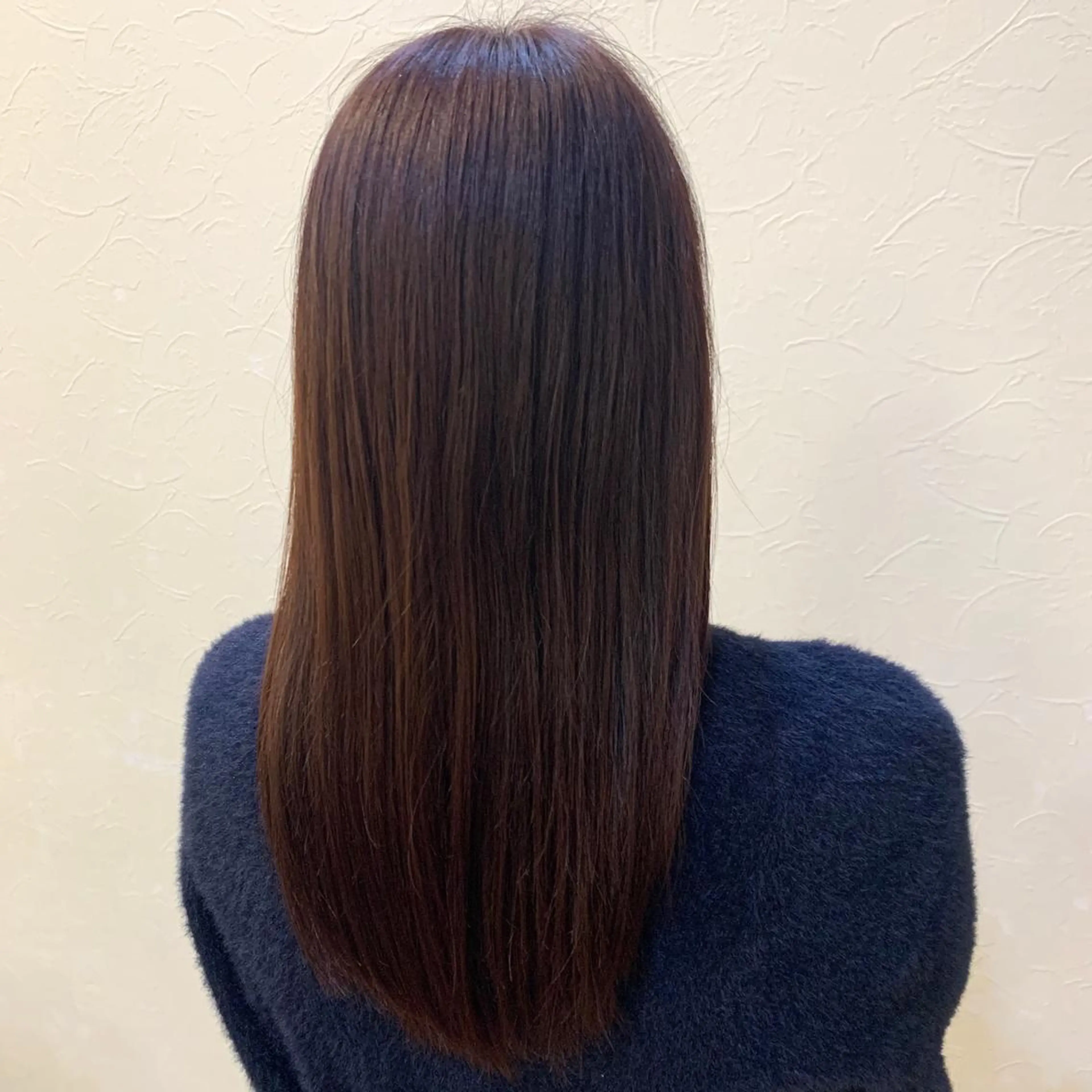 セミロング カラー ブラウンカラー ピンクカラー ピンクブラウン SHANTi 飯塚 ヘアセット/髪質改善のヘアスタイル