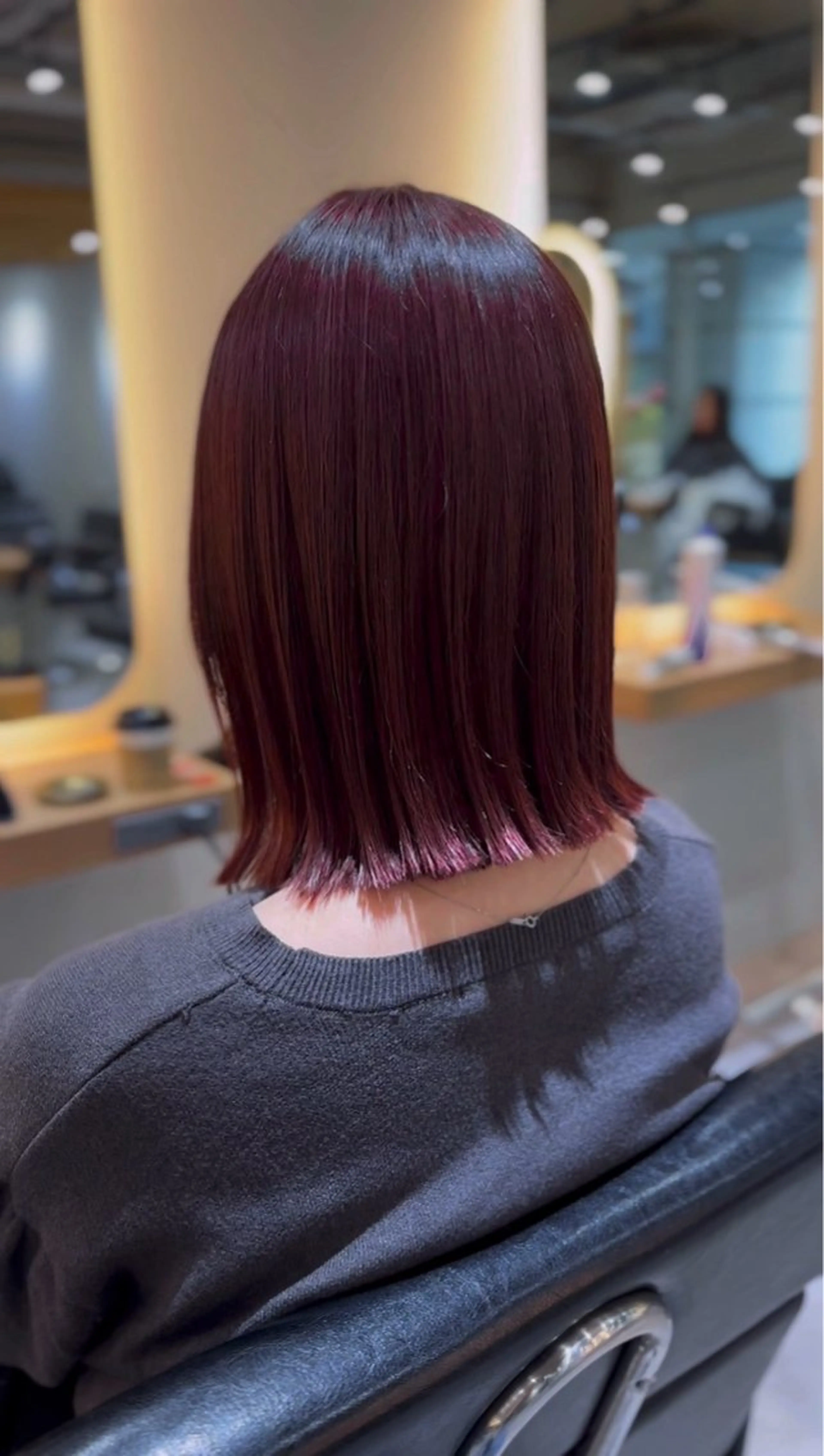 ミディアム カラー レイヤーカット/ ブリーチカラー/雅人のヘアスタイル