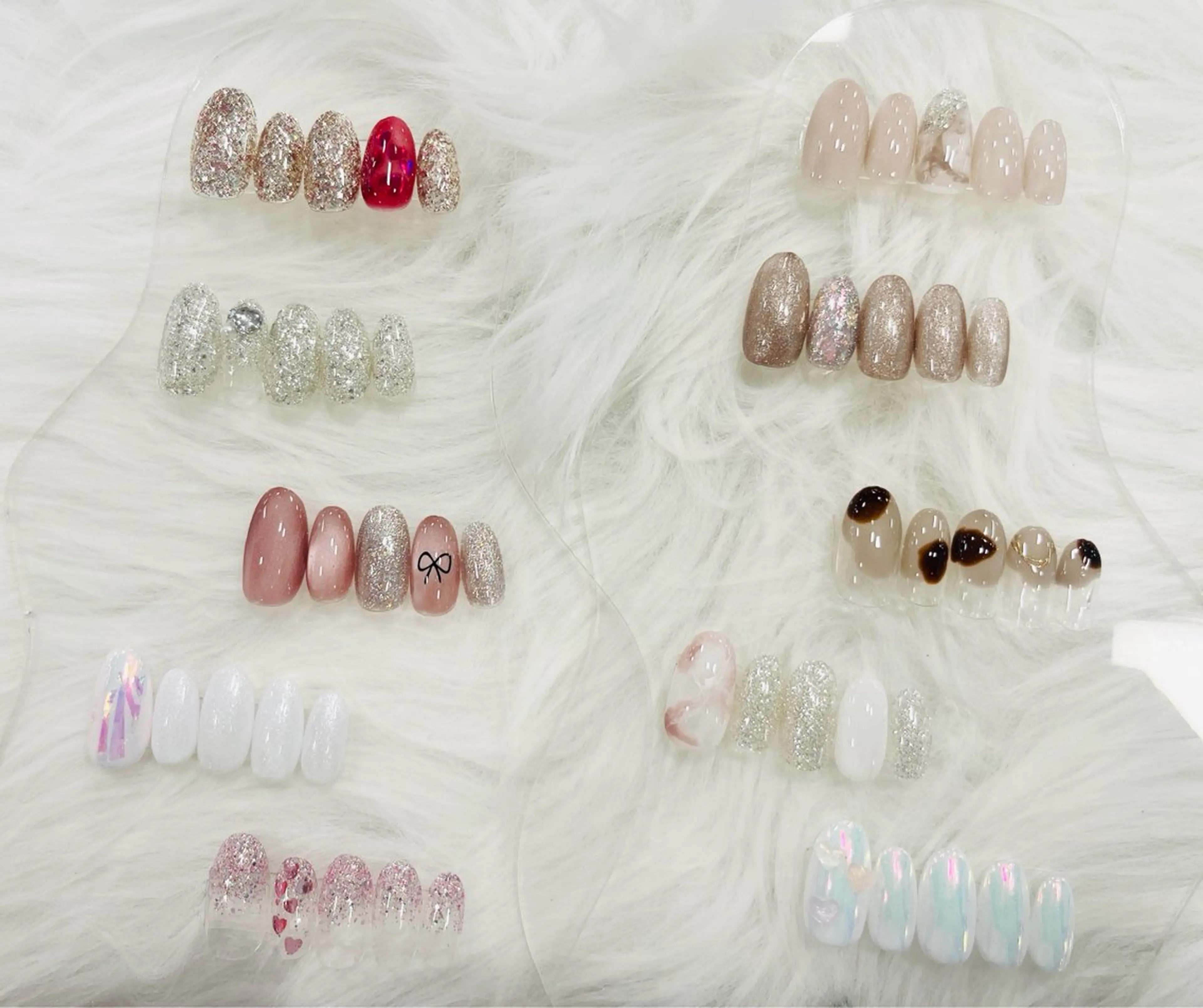 【オフ有】ハンドネイル 千葉店限定デザインの写真