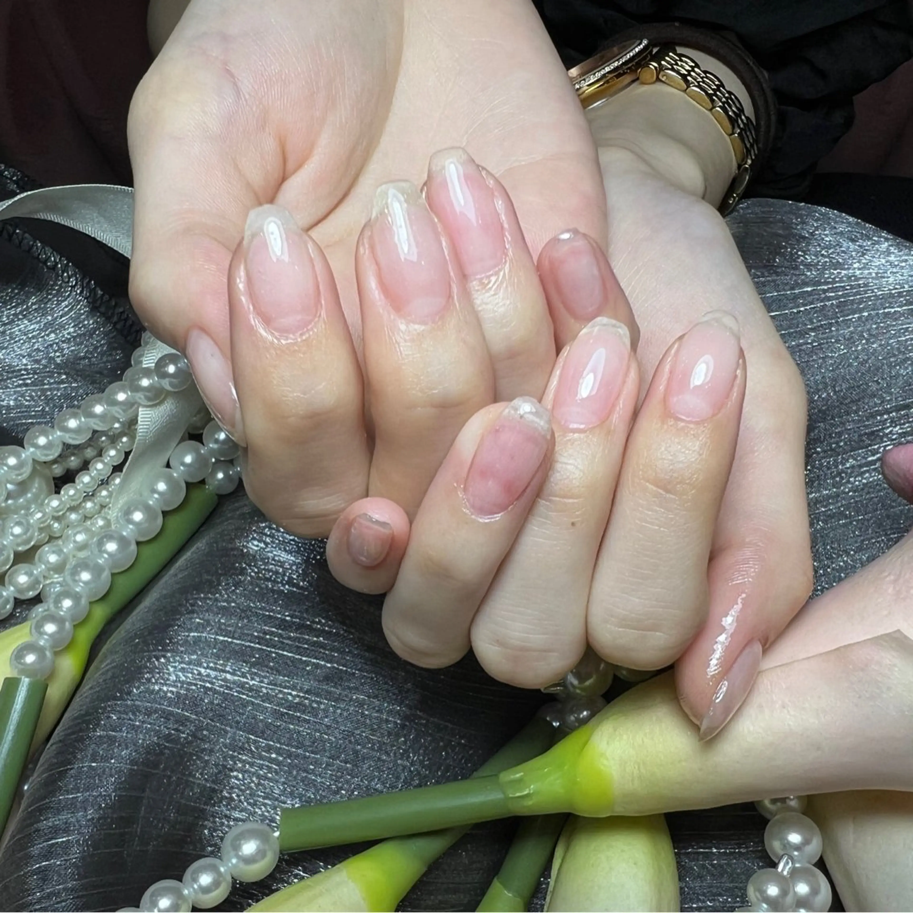 ネイル クリアネイル mo moのネイルデザイン