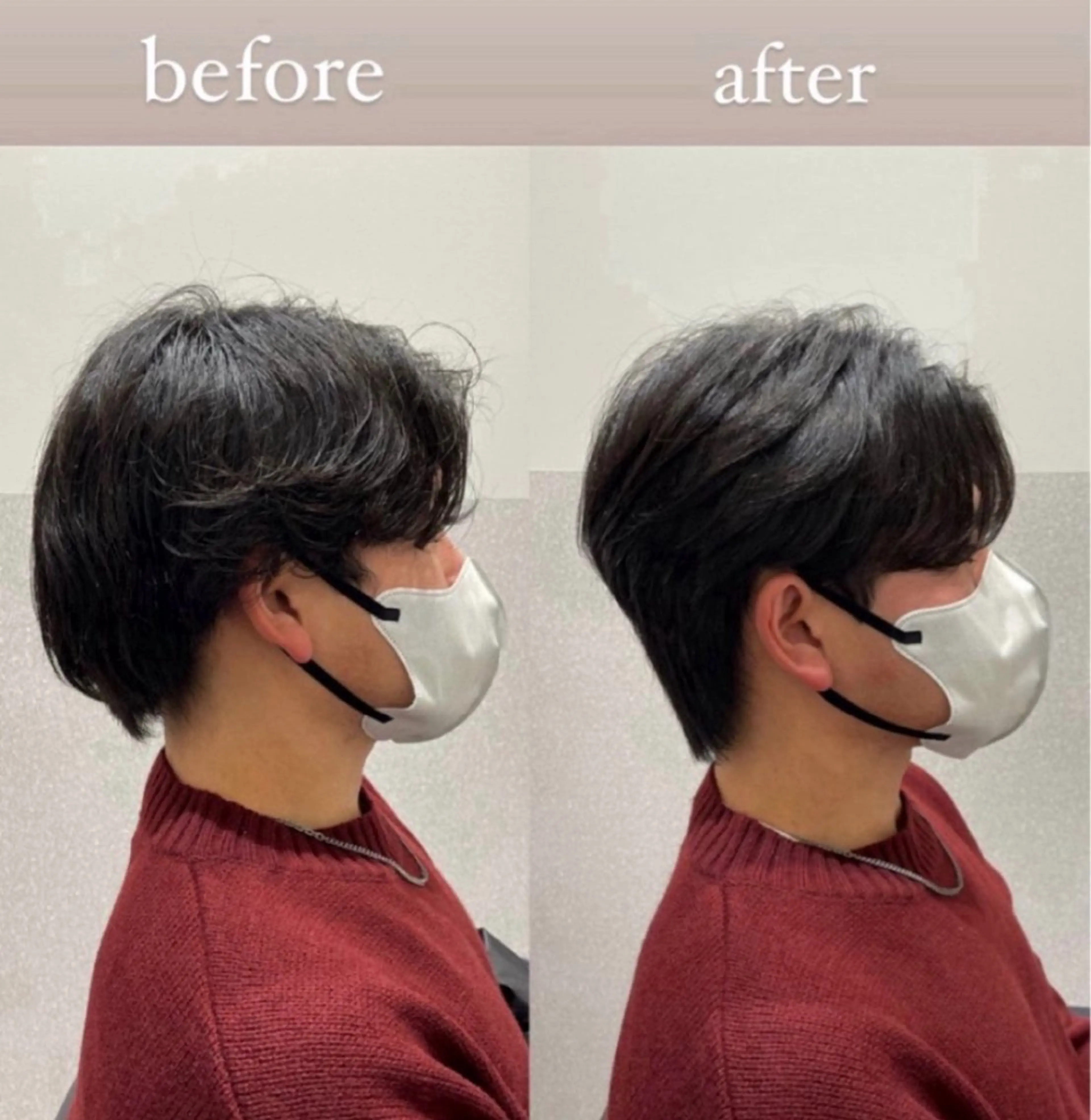 メンズ メンズ韓国風 カット ❤︎︎韓国ヘア❤︎︎ 𝑺𝒉𝒊𝒉𝒐のヘアスタイル