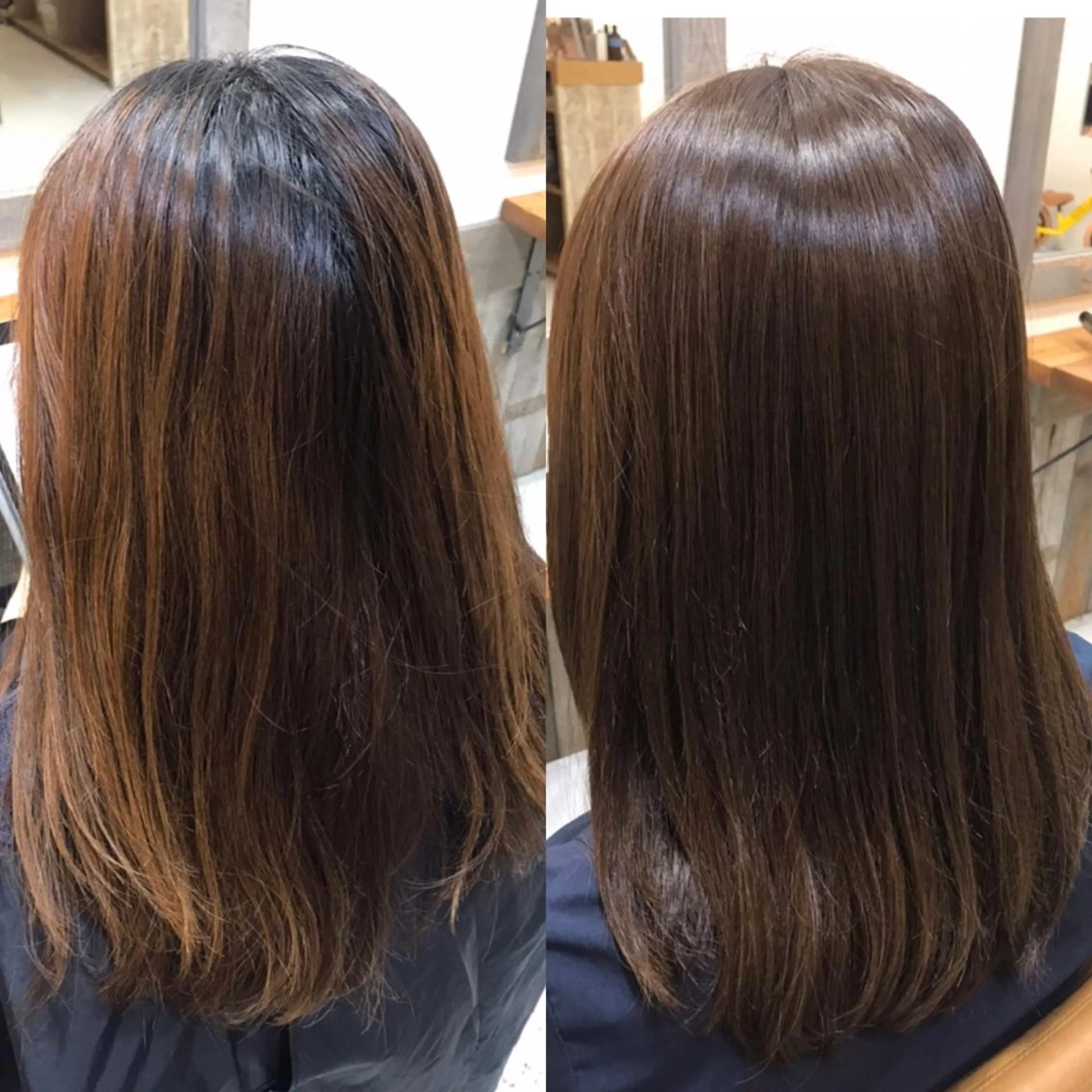 セミロング カラー ❣️モテ髪❣️佐野 圭佑のヘアスタイル