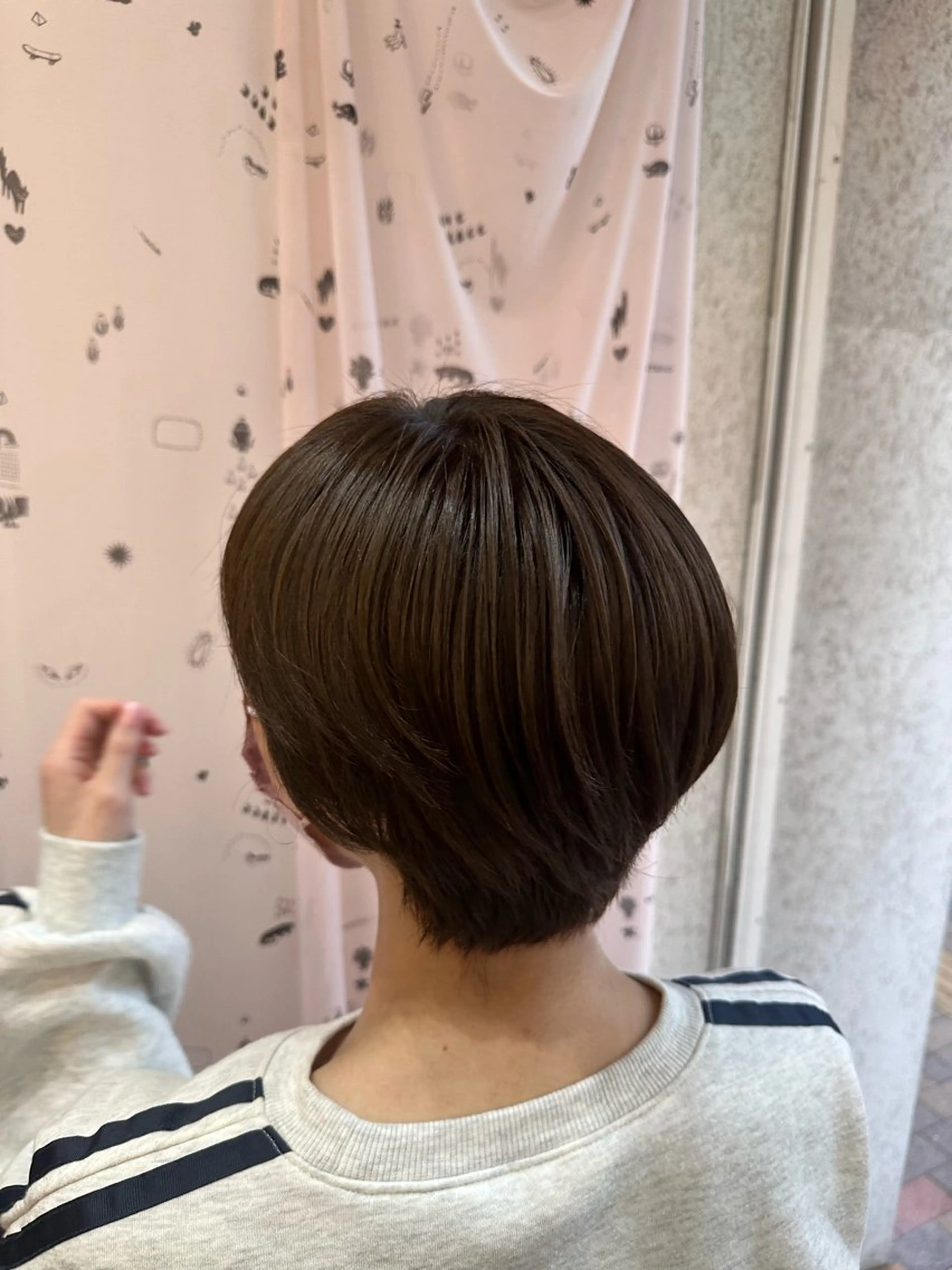 ショート ORANGE POP _HIBIKIのヘアスタイル