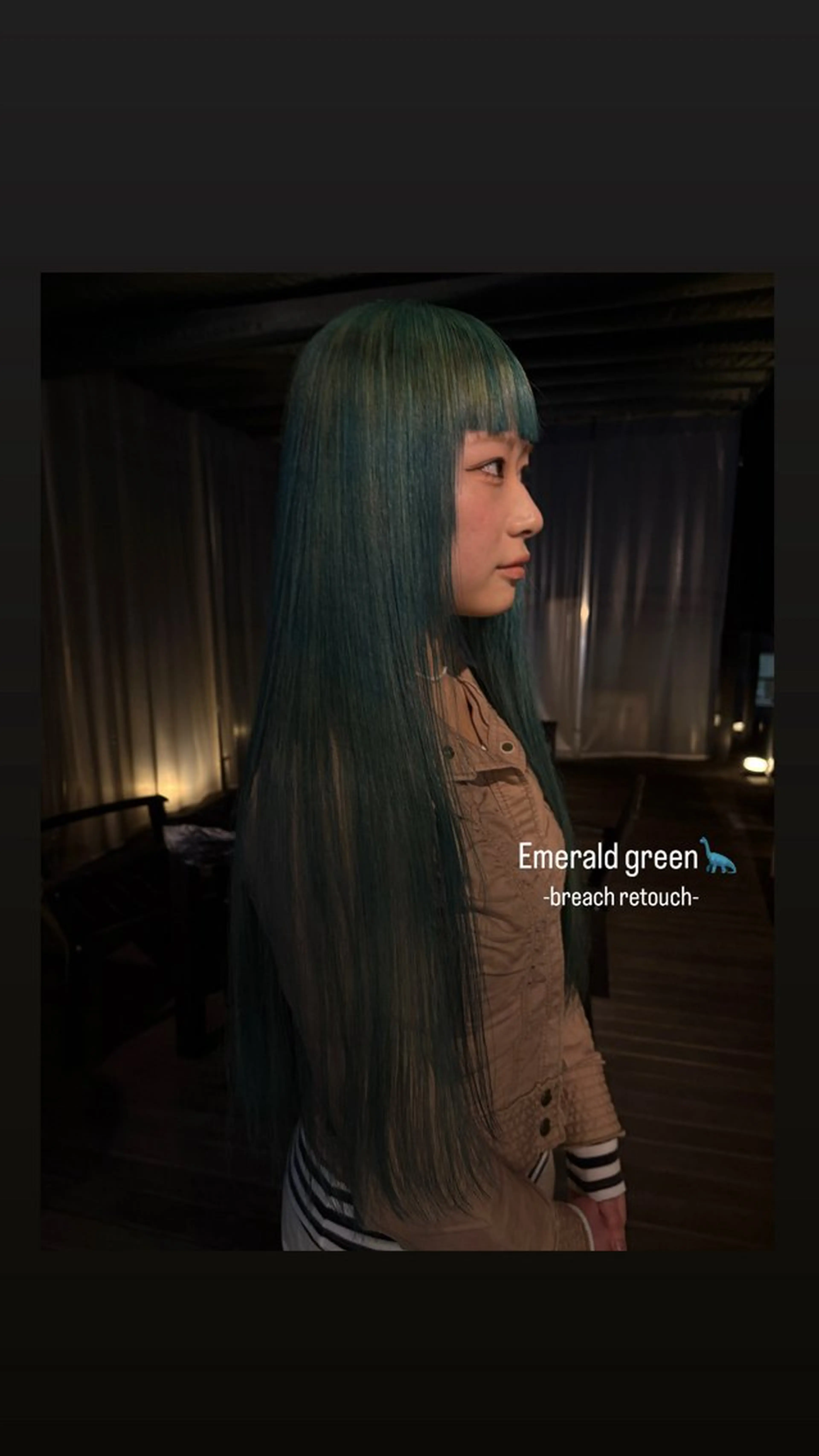 ロング カラー 石井聖愛/名古屋/ 伏見/カラーモデルのヘアスタイル